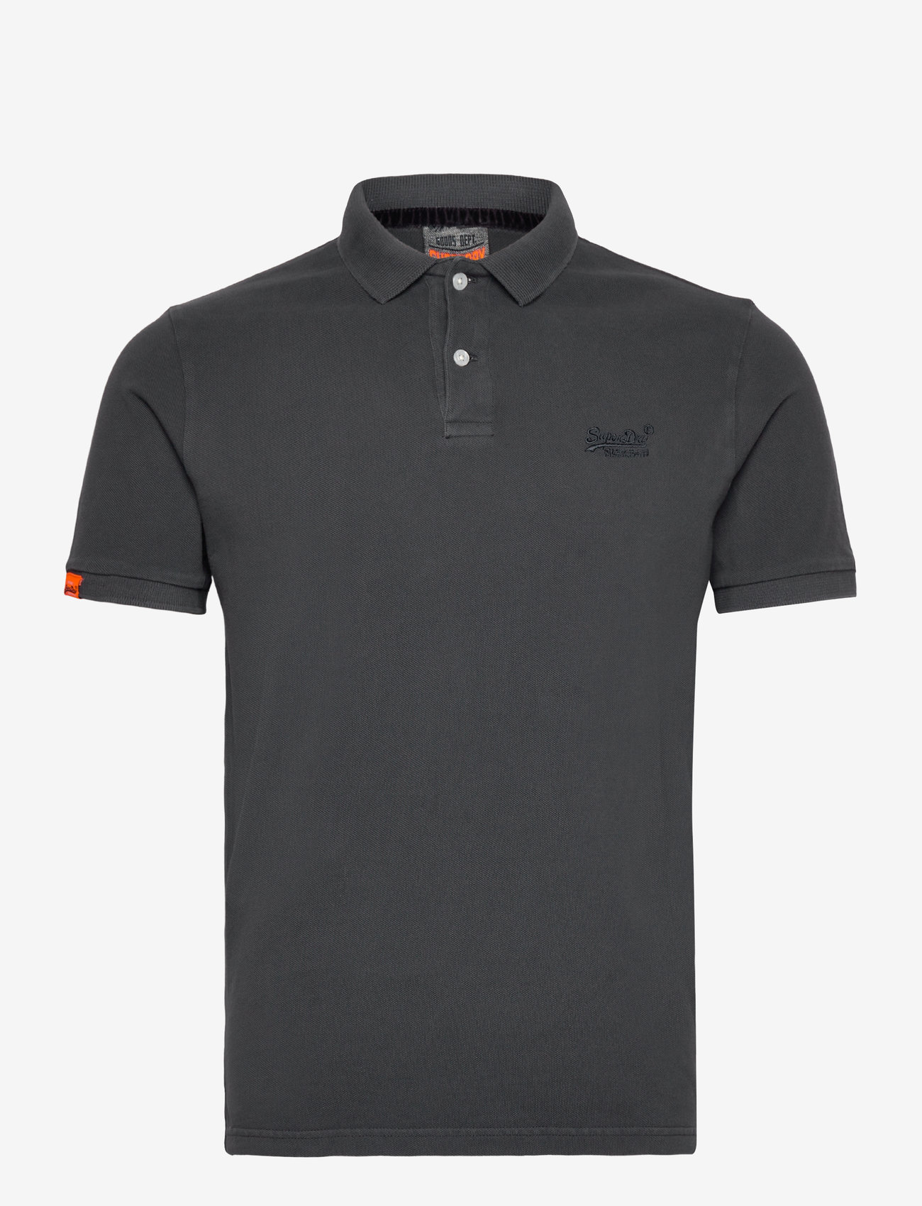 Superdry - VINT DESTROY POLO - die niedrigsten preise - destroy graphic black - 1