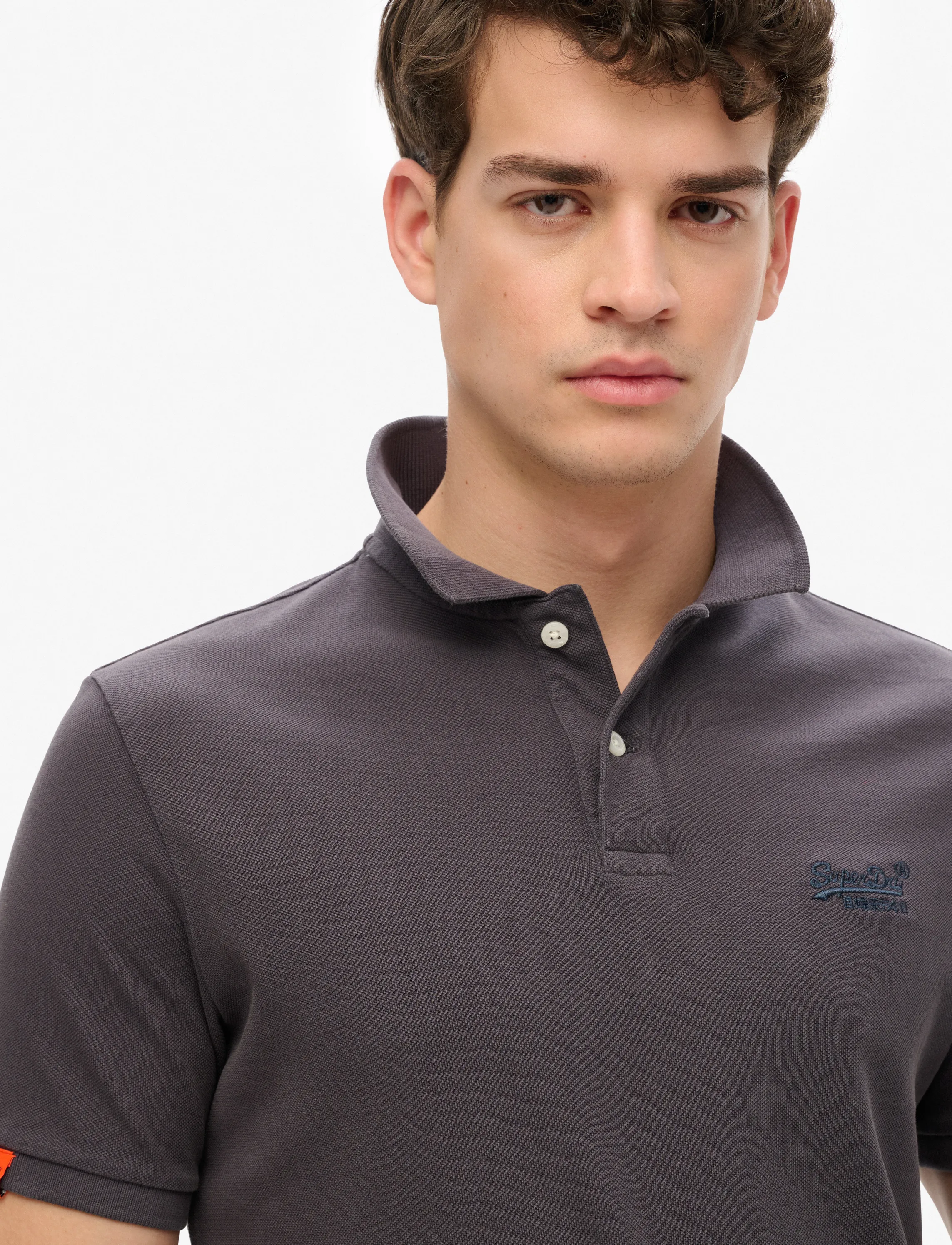 Superdry - VINT DESTROY POLO - destroy graphic black - 5