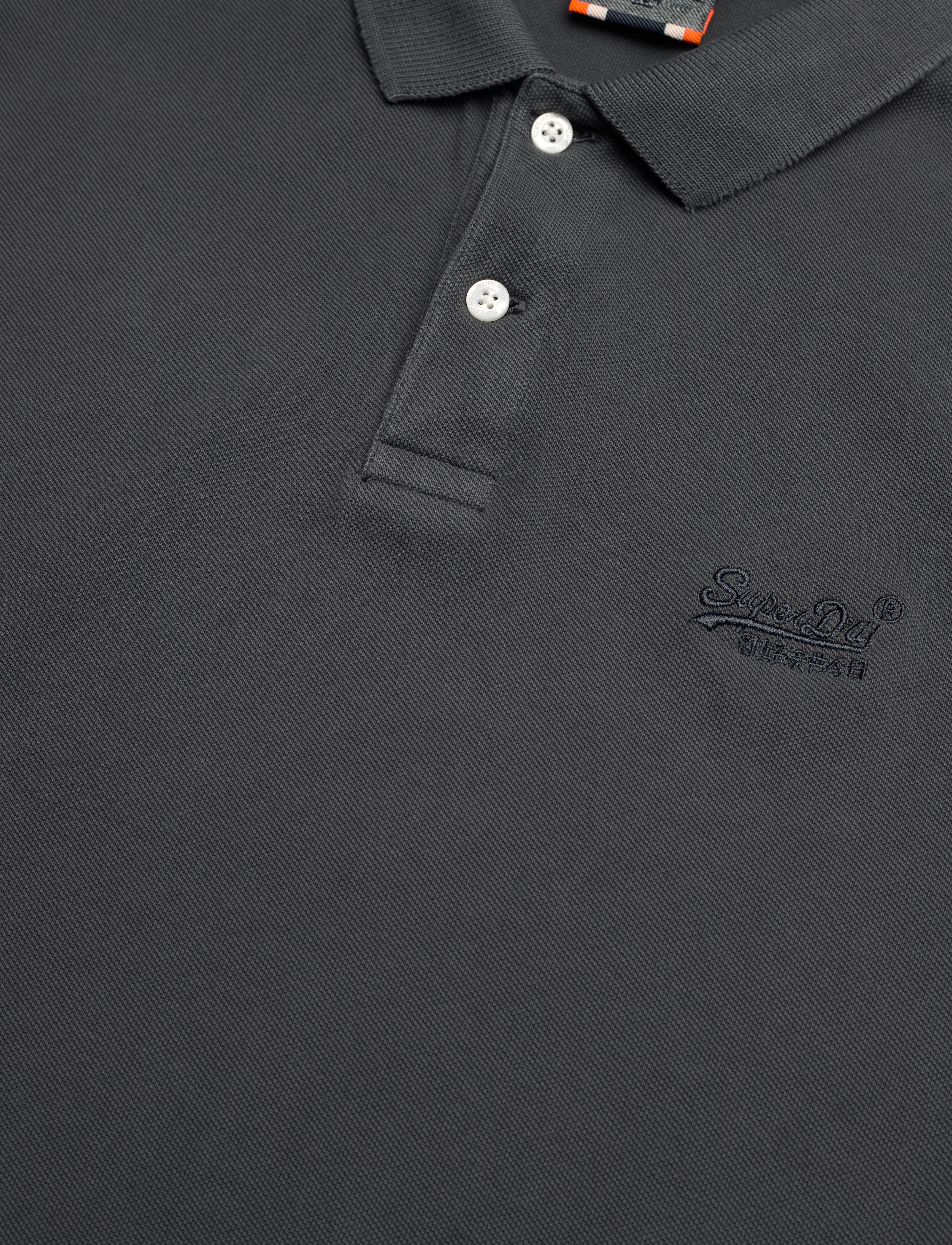 Superdry - VINT DESTROY POLO - destroy graphic black - 3
