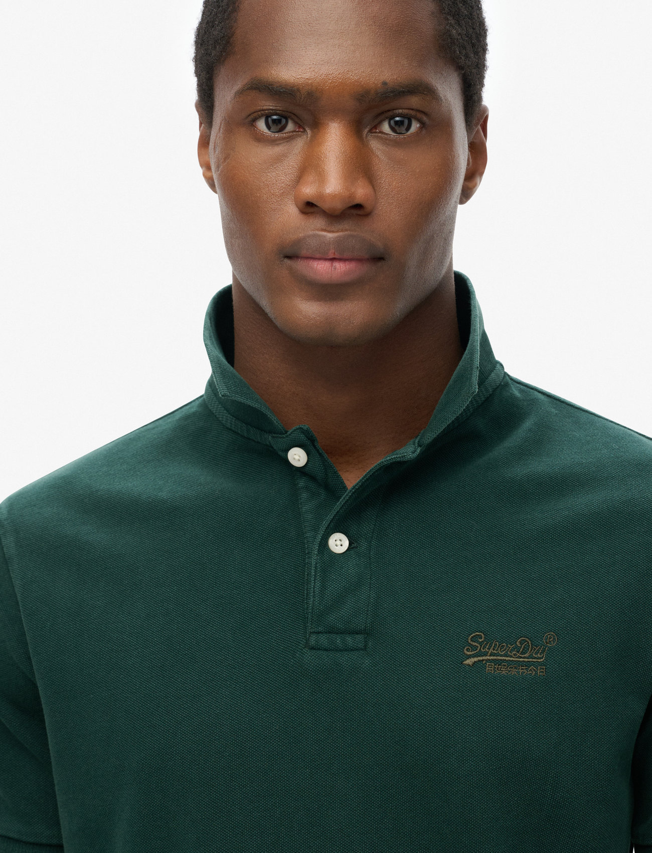 Superdry - VINT DESTROY POLO - enamel green - 5
