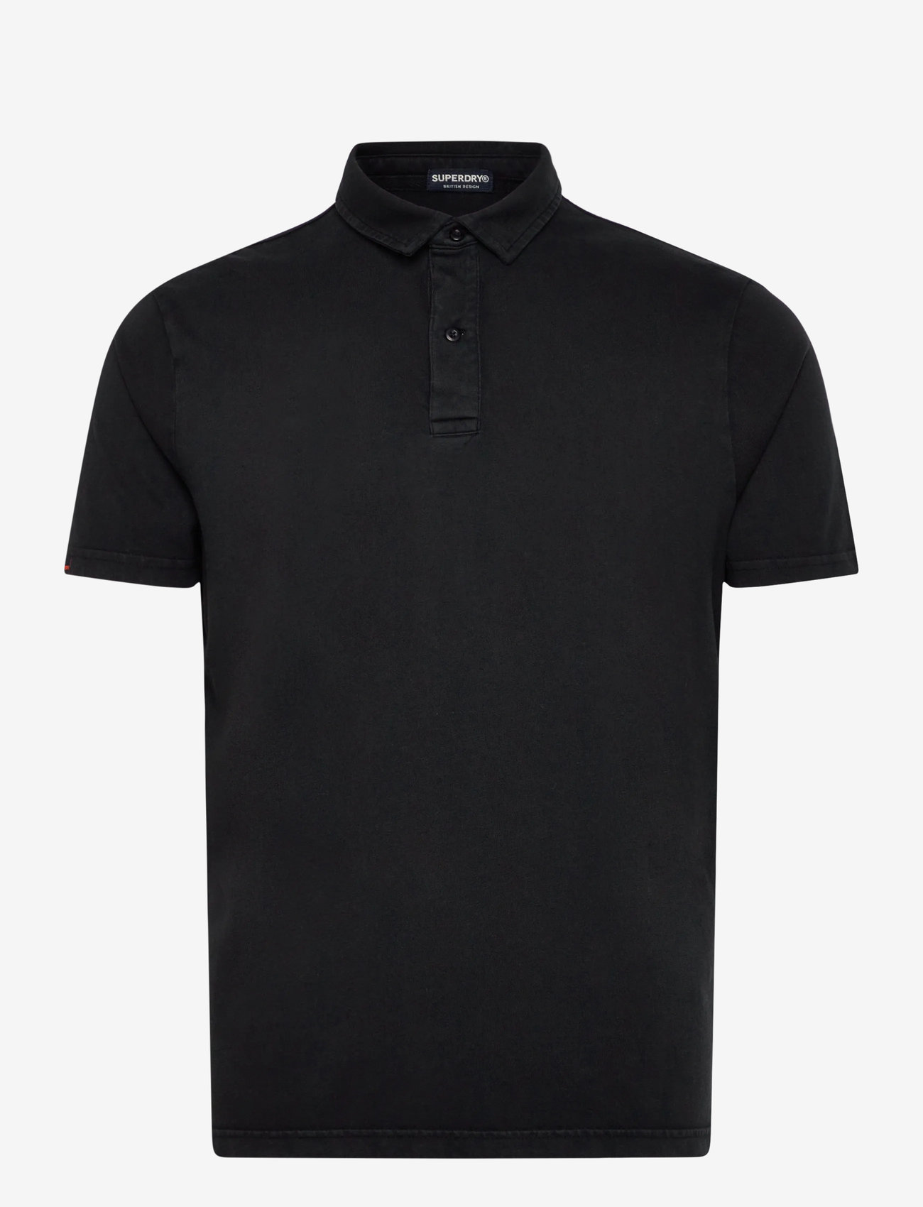 Superdry - ESSENTIAL JERSEY POLO - die niedrigsten preise - meteorite black - 0