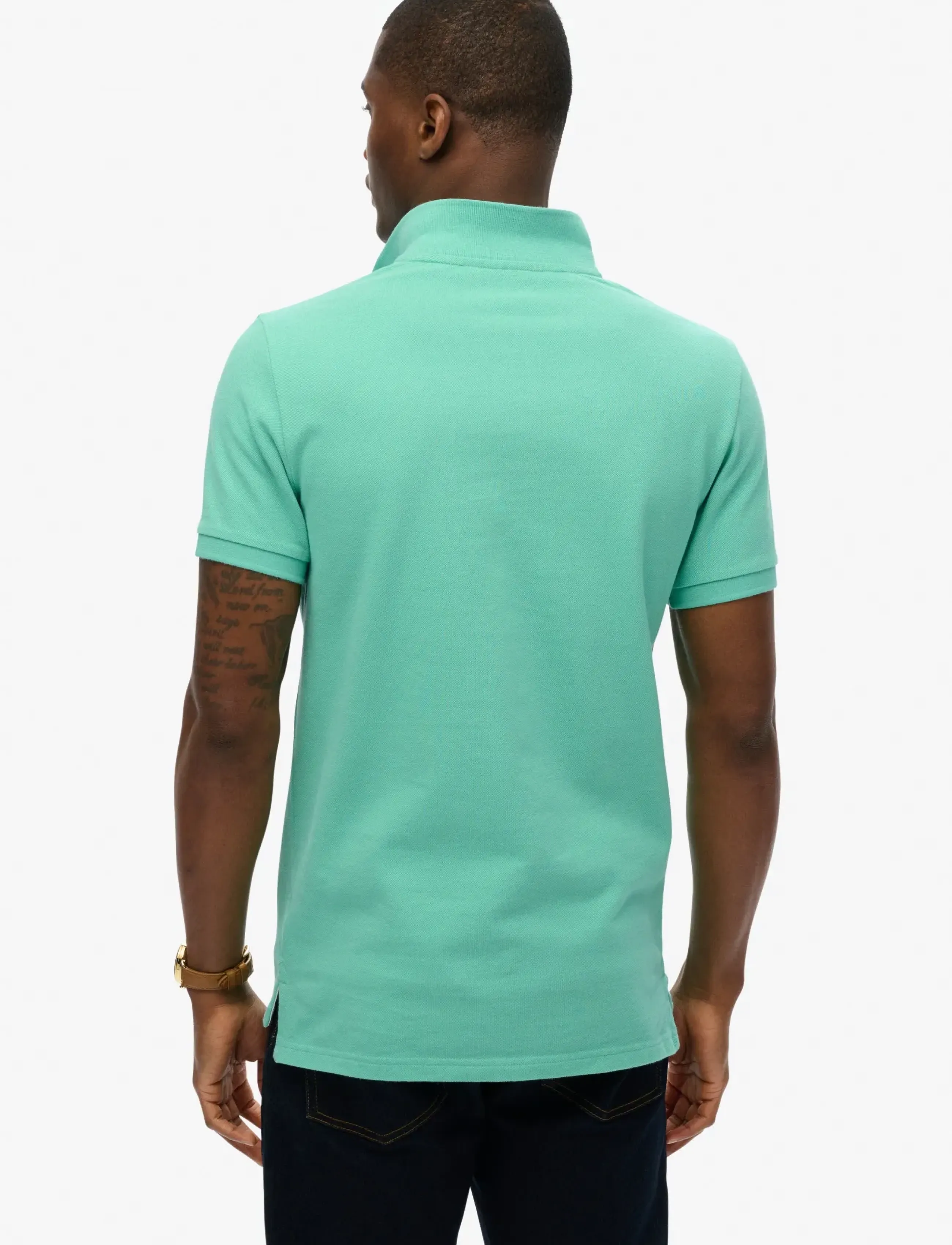 Superdry - APPLIQUE CLASSIC FIT POLO - kurzärmelig - hot mint - 2
