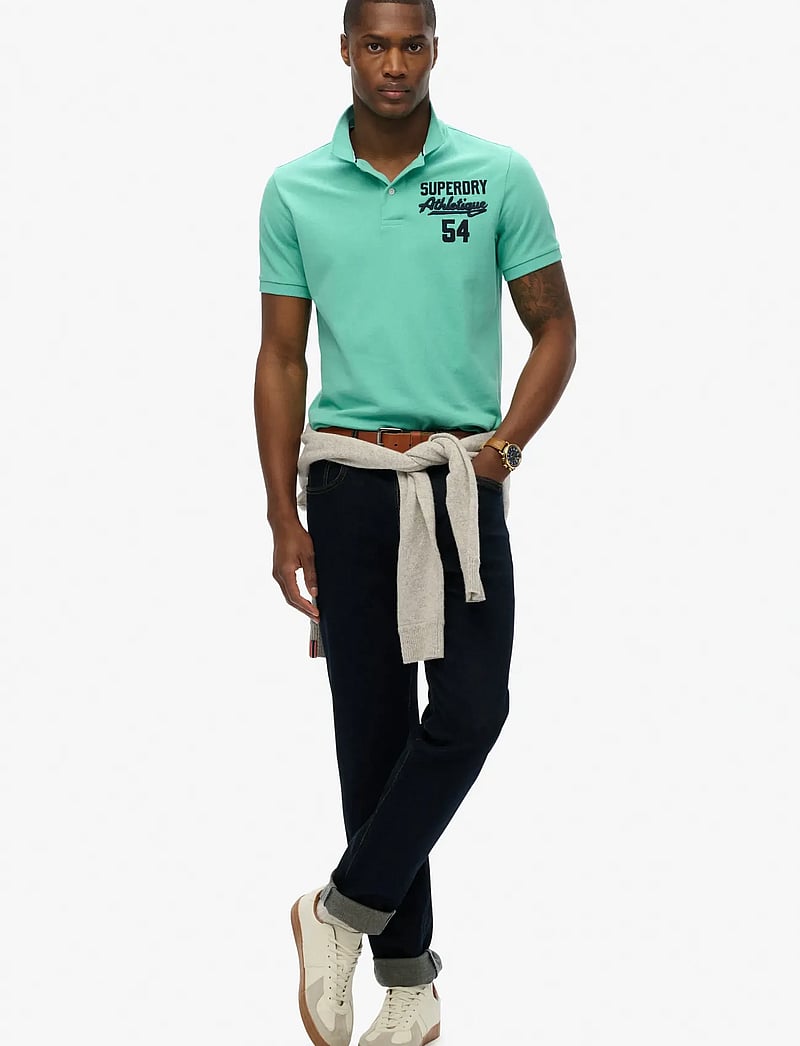 Superdry - APPLIQUE CLASSIC FIT POLO - short-sleeved polos - hot mint - 3