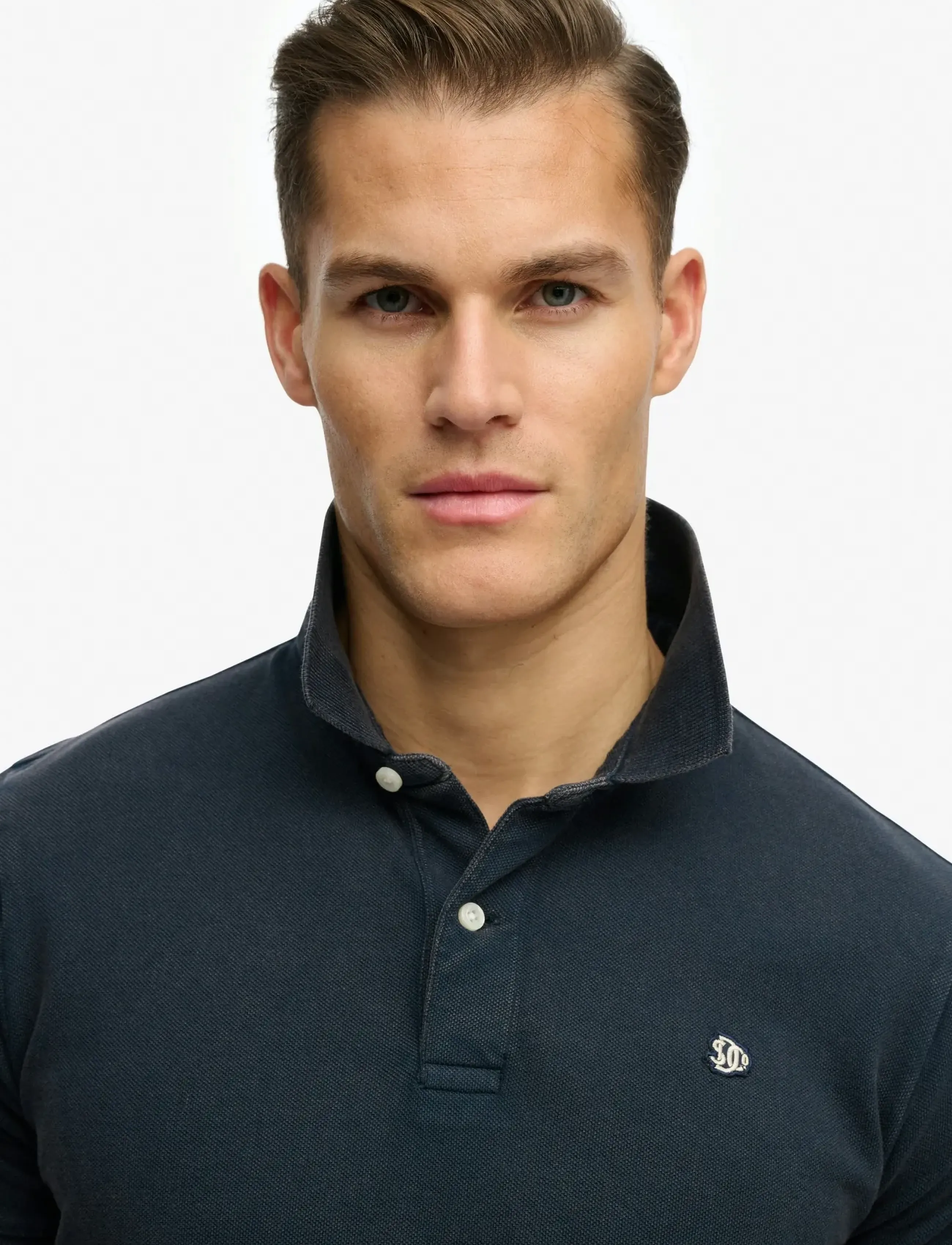 Superdry - VINTAGE DESTROY POLO - eclipse navy - 3
