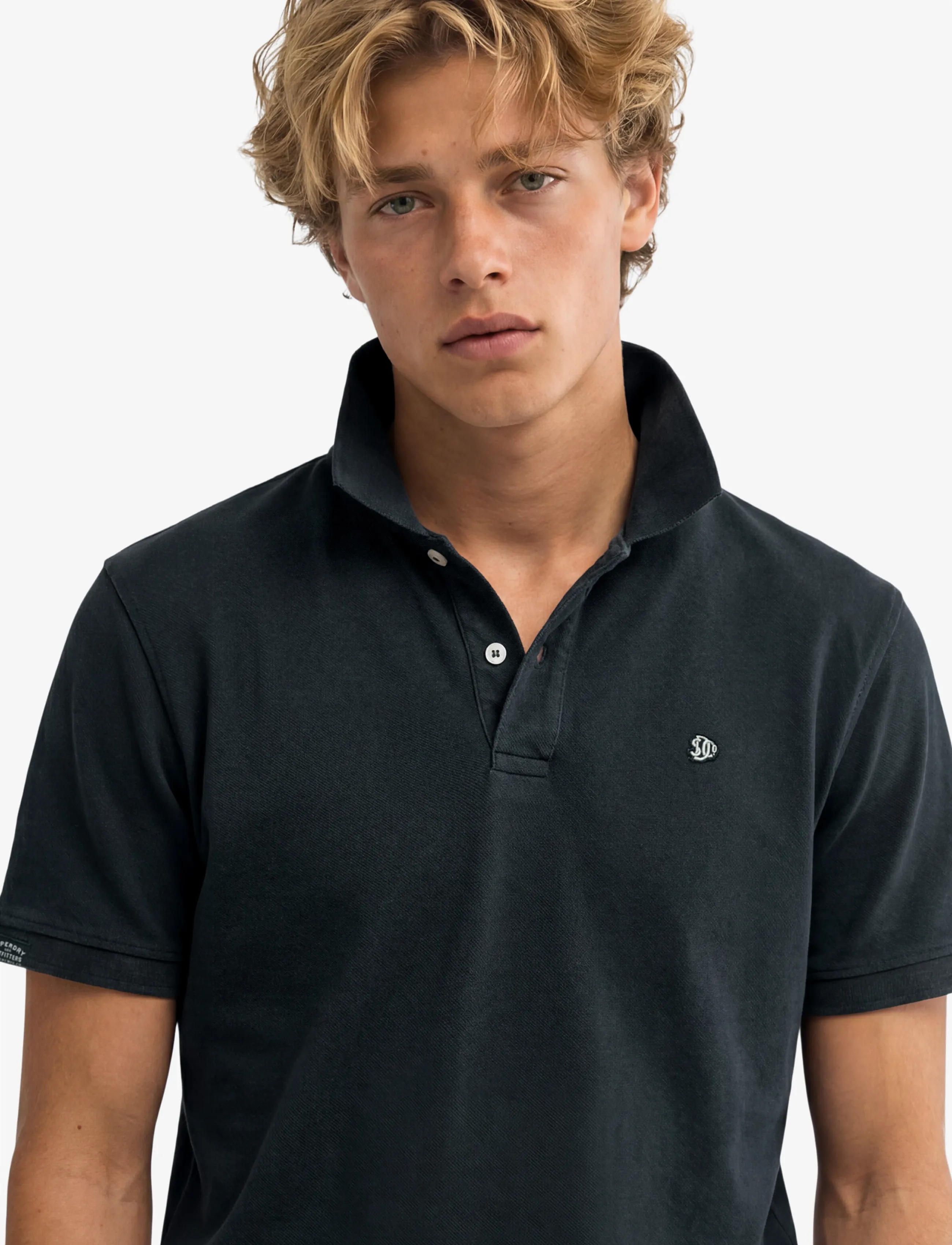 Superdry - VINTAGE DESTROY POLO - kurzärmelig - eclipse navy - 3