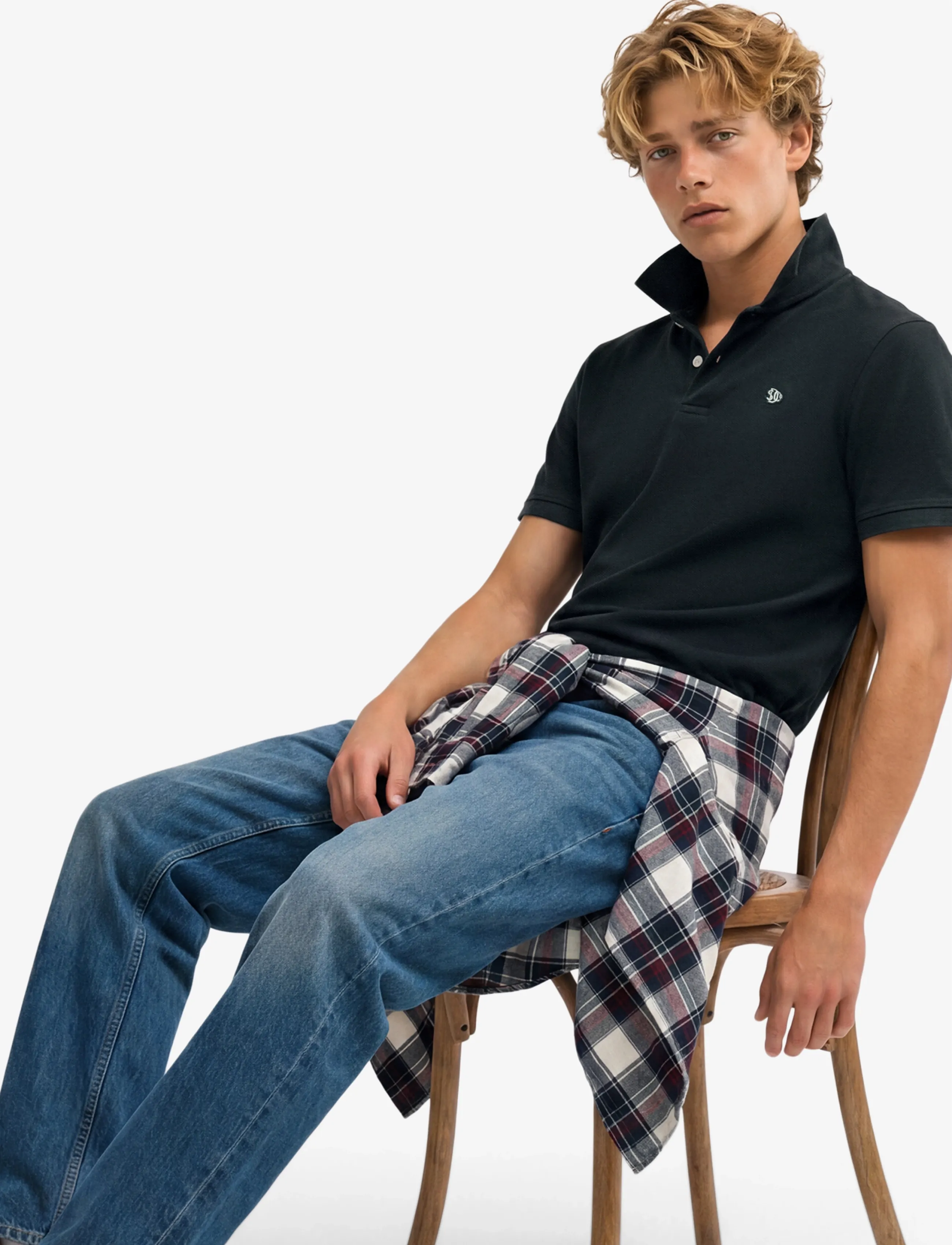 Superdry - VINTAGE DESTROY POLO - kurzärmelig - eclipse navy - 4