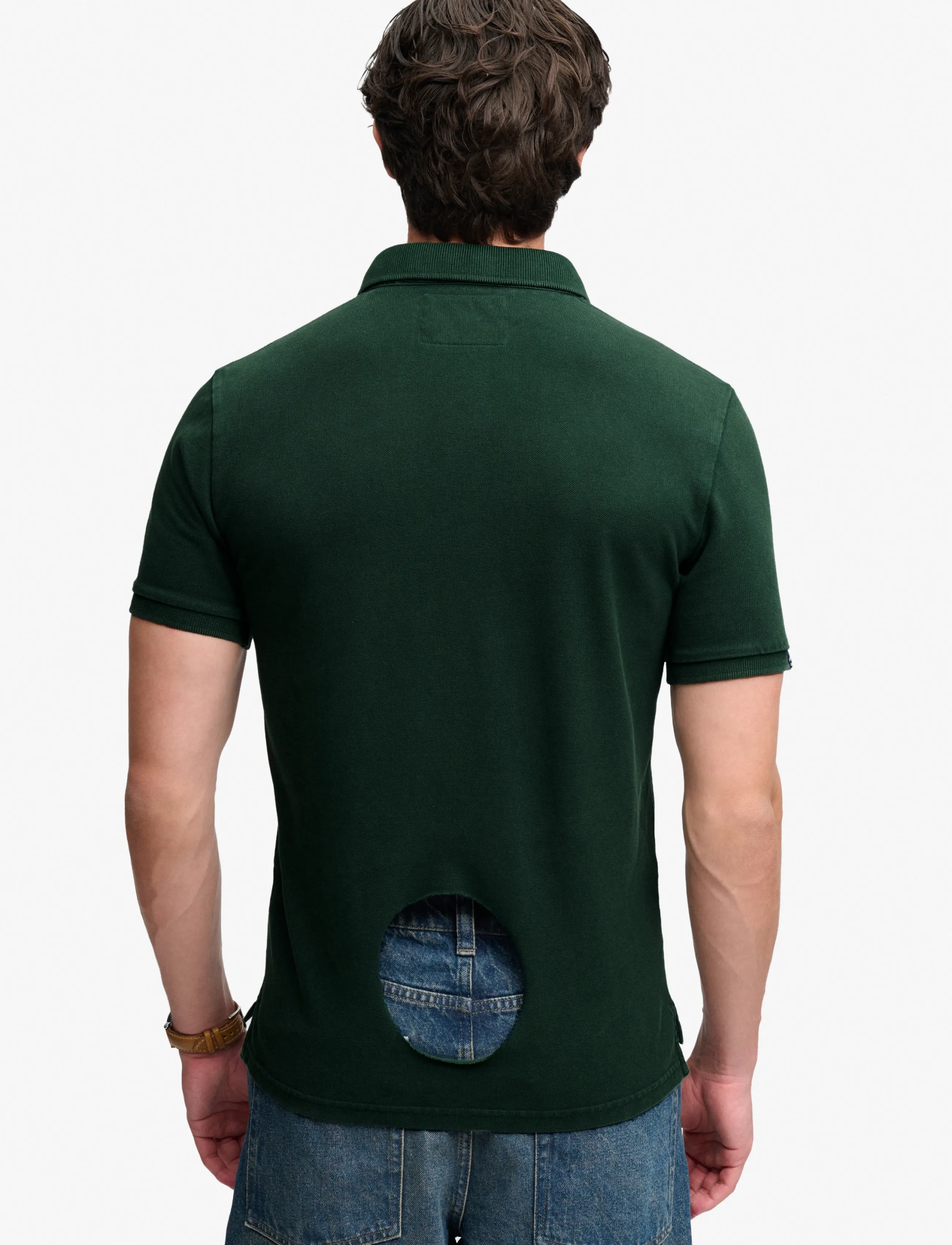 Superdry - VINTAGE DESTROY POLO - kurzärmelig - mountain view - 2