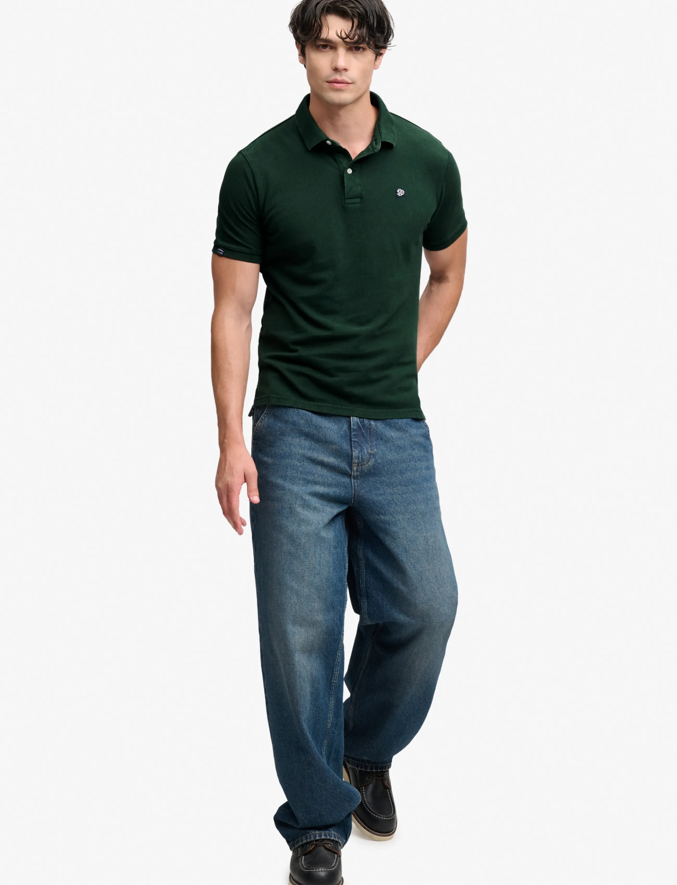 Superdry - VINTAGE DESTROY POLO - kurzärmelig - mountain view - 5