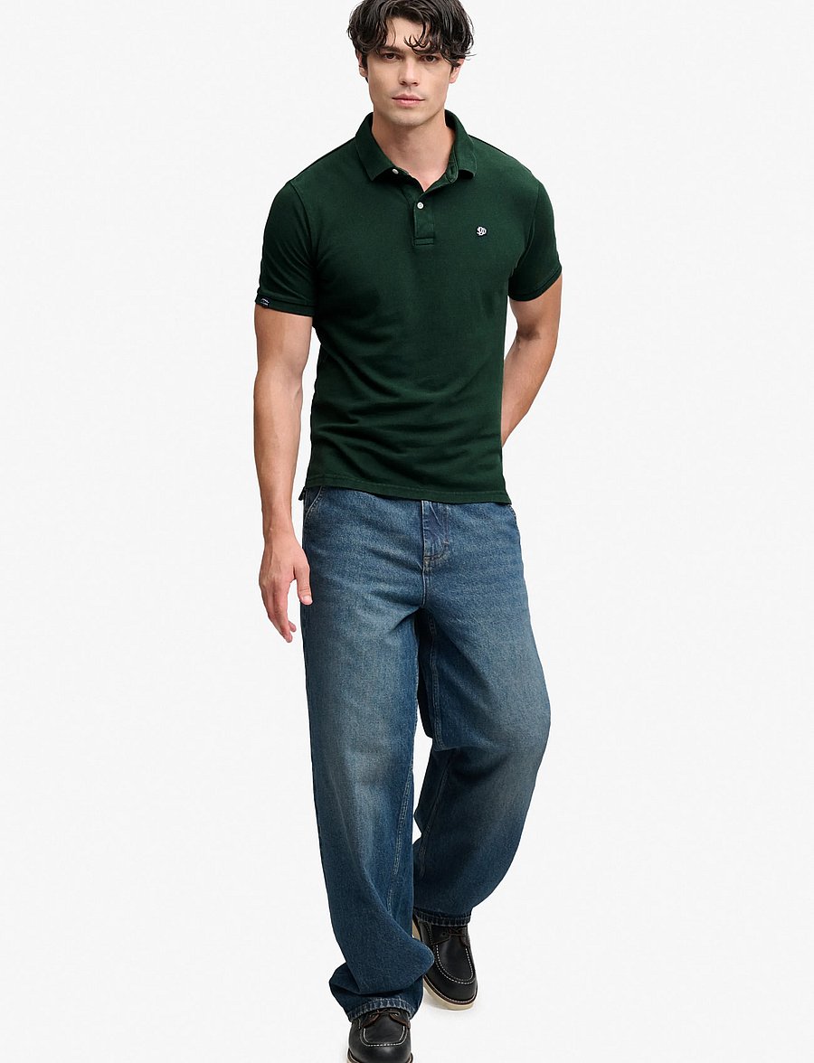 Superdry - VINTAGE DESTROY POLO - kurzärmelig - mountain view - 5