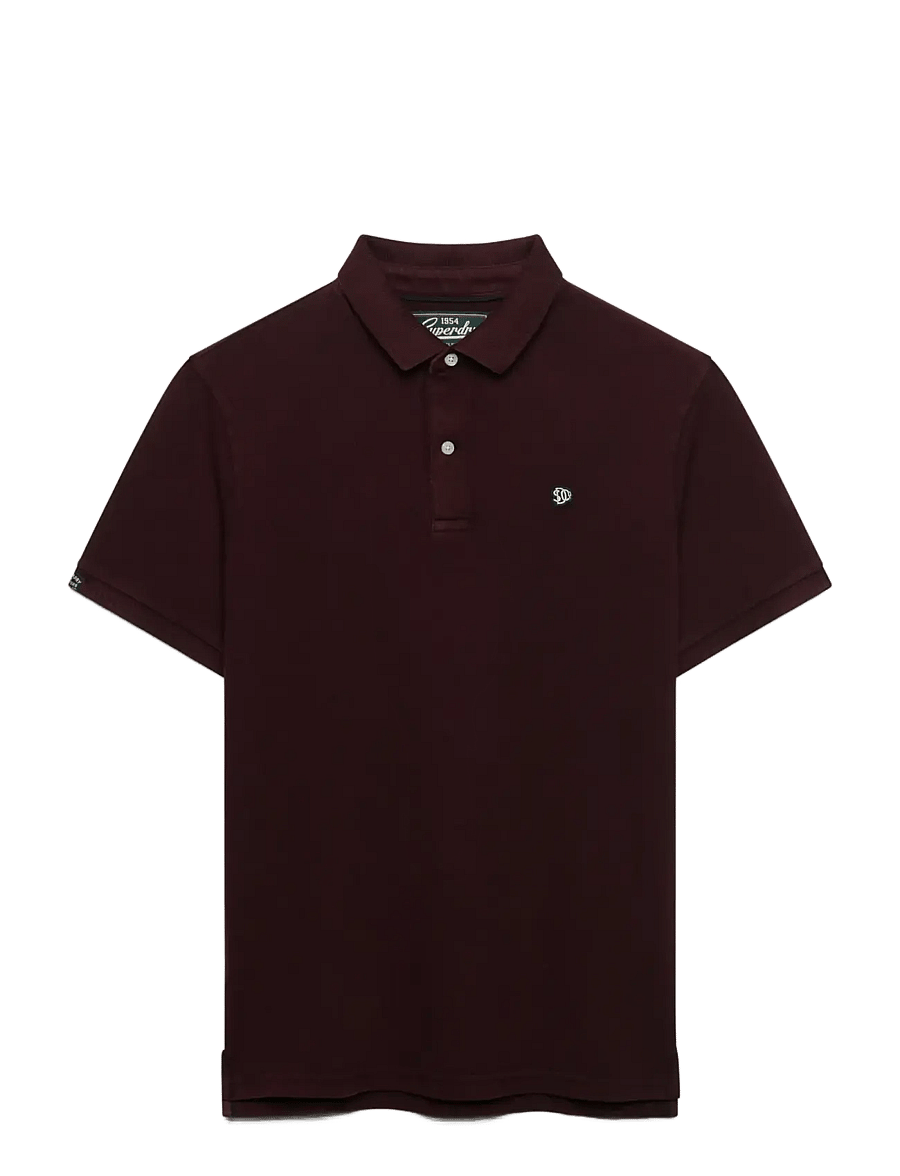 Superdry - VINTAGE DESTROY POLO - kortærmede poloer - winter port - 1