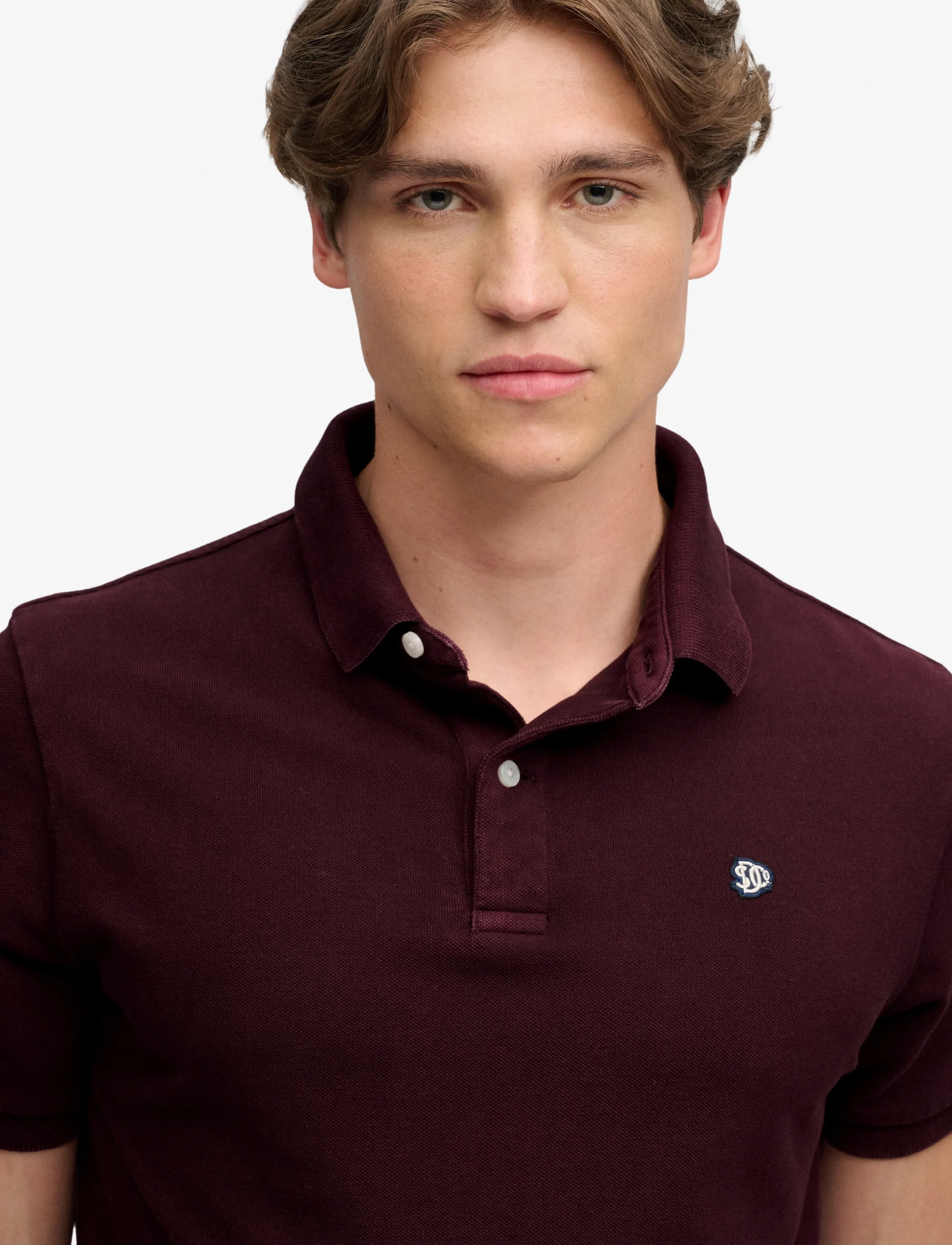 Superdry - VINTAGE DESTROY POLO - kortærmede poloer - winter port - 2