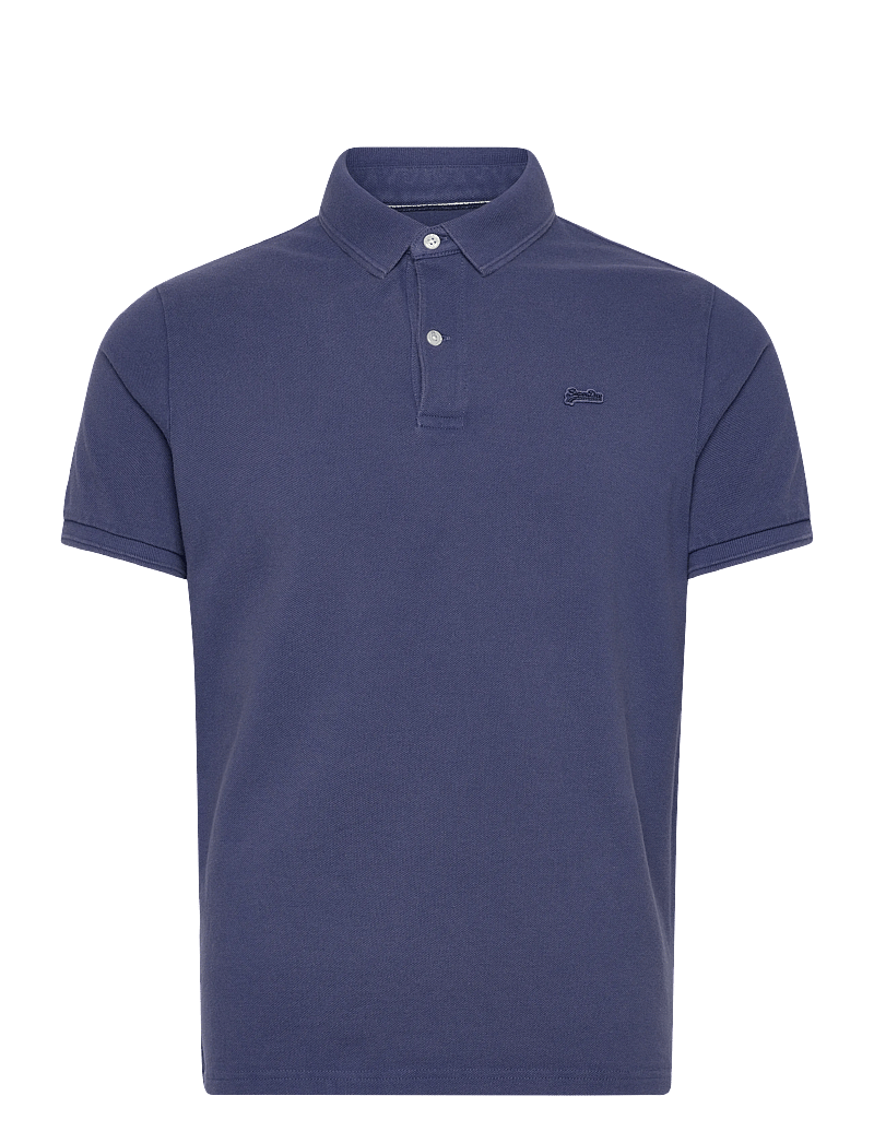 Superdry - CLASSIC PIQUE POLO - kortärmade pikéer - bay blue - 1