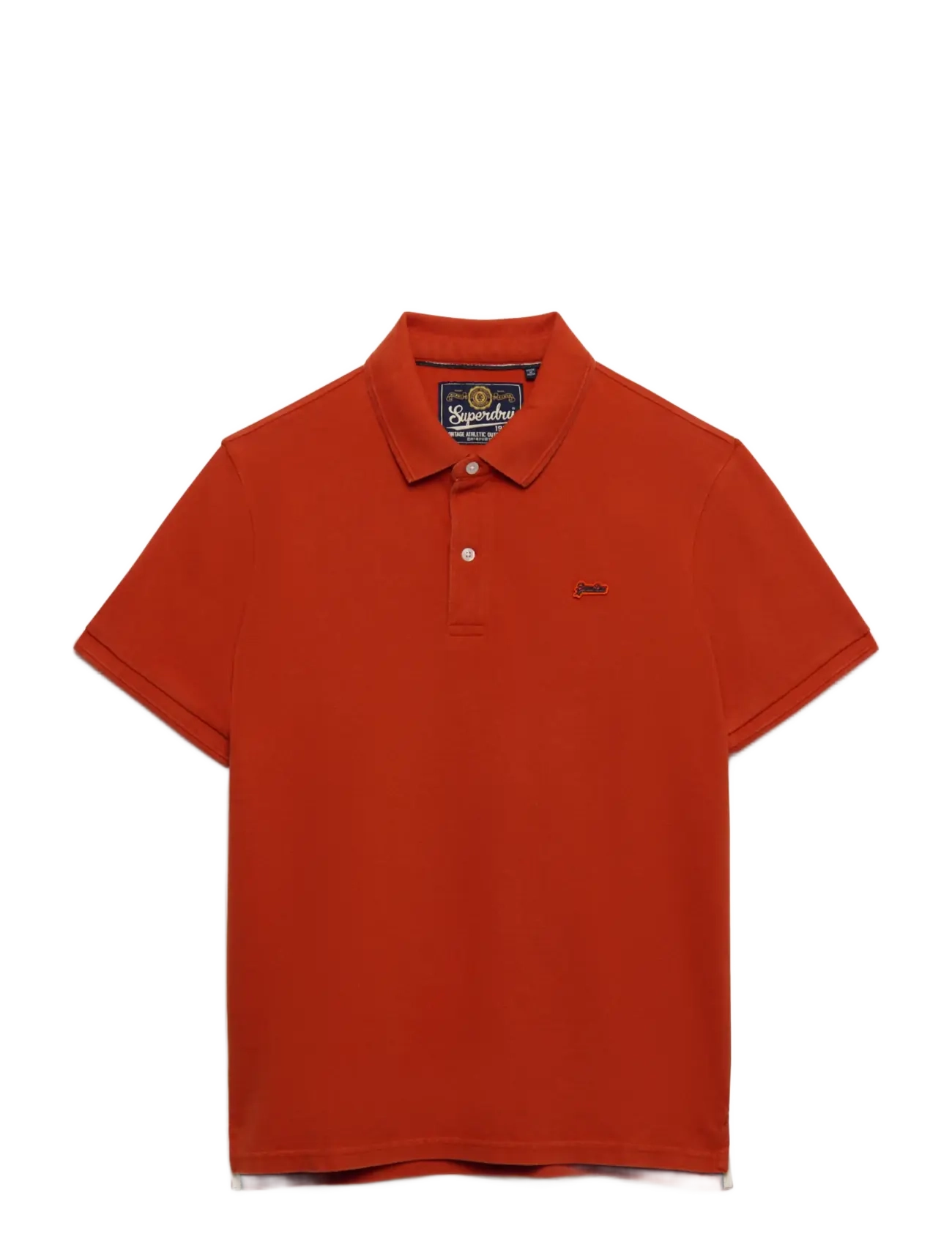 Superdry - CLASSIC PIQUE POLO - kurzärmelig - denim co rust orange - 2
