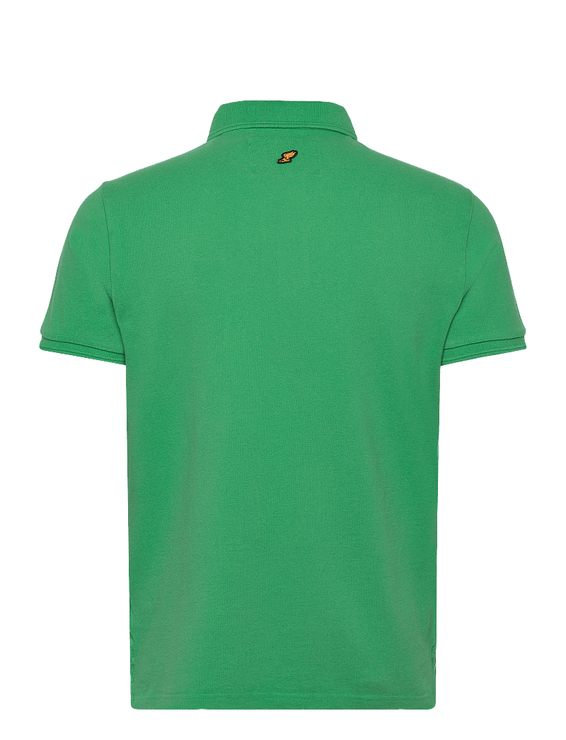 Superdry - CLASSIC PIQUE POLO - kortärmade pikéer - island green - 2