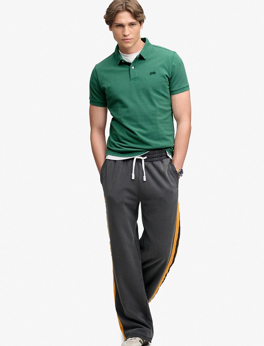 Superdry - CLASSIC PIQUE POLO - kortärmade pikéer - light fern green - 4