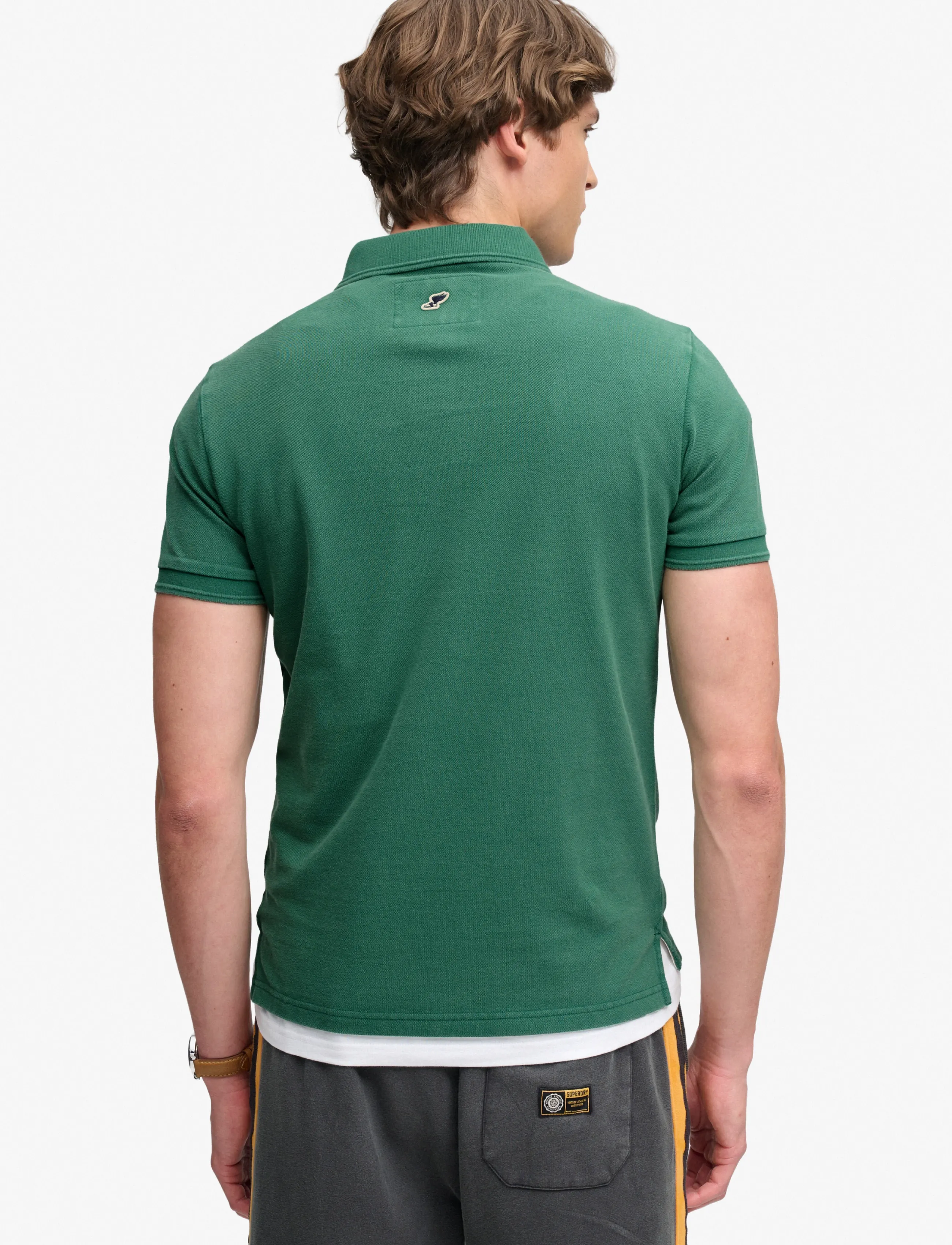 Superdry - CLASSIC PIQUE POLO - kortärmade pikéer - light fern green - 5