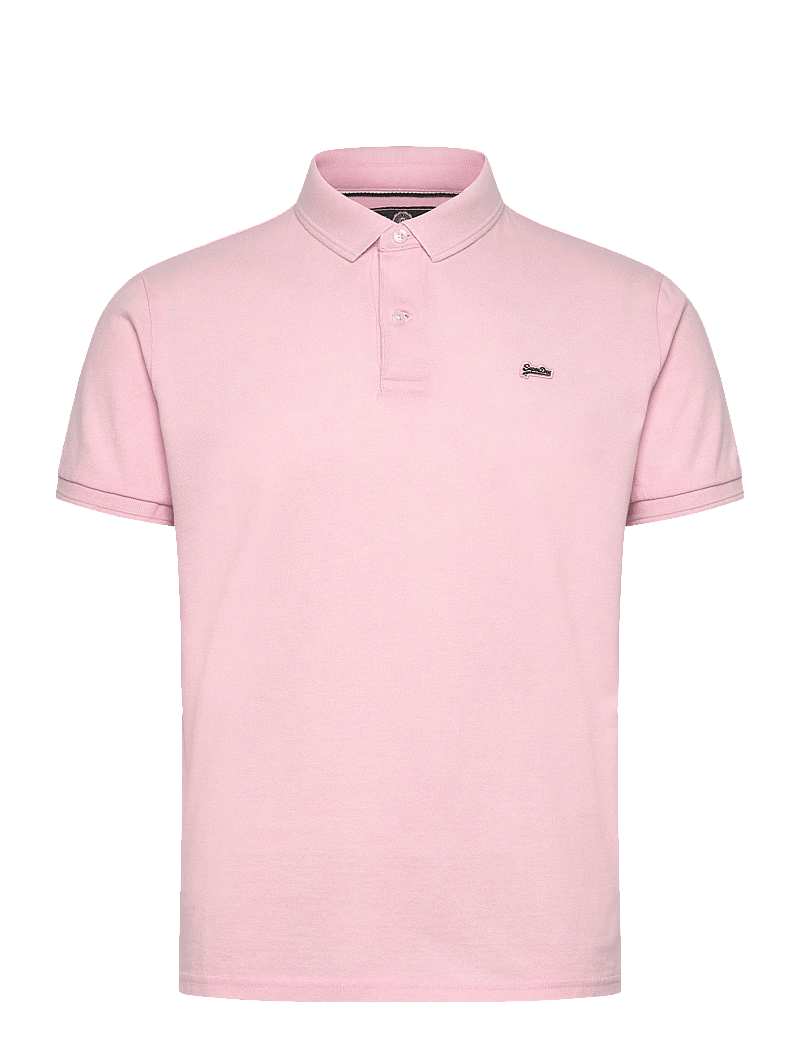 Superdry - CLASSIC PIQUE POLO - kurzärmelig - montauk pink - 1