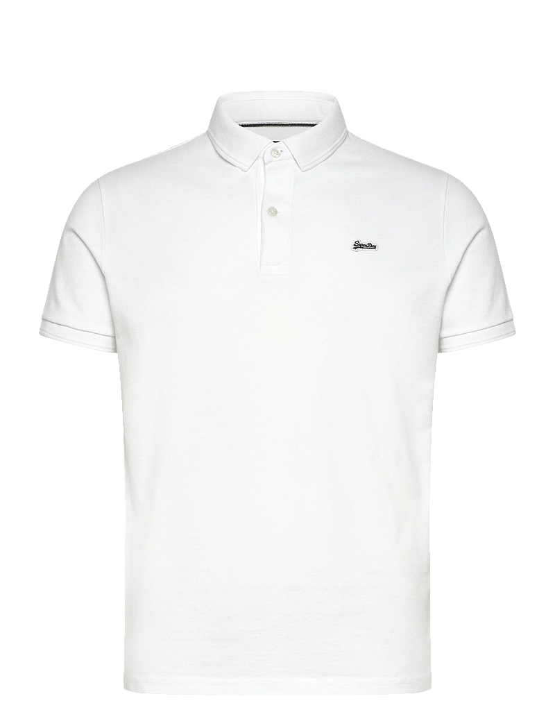 Superdry - CLASSIC PIQUE POLO - kortärmade pikéer - optic - 1