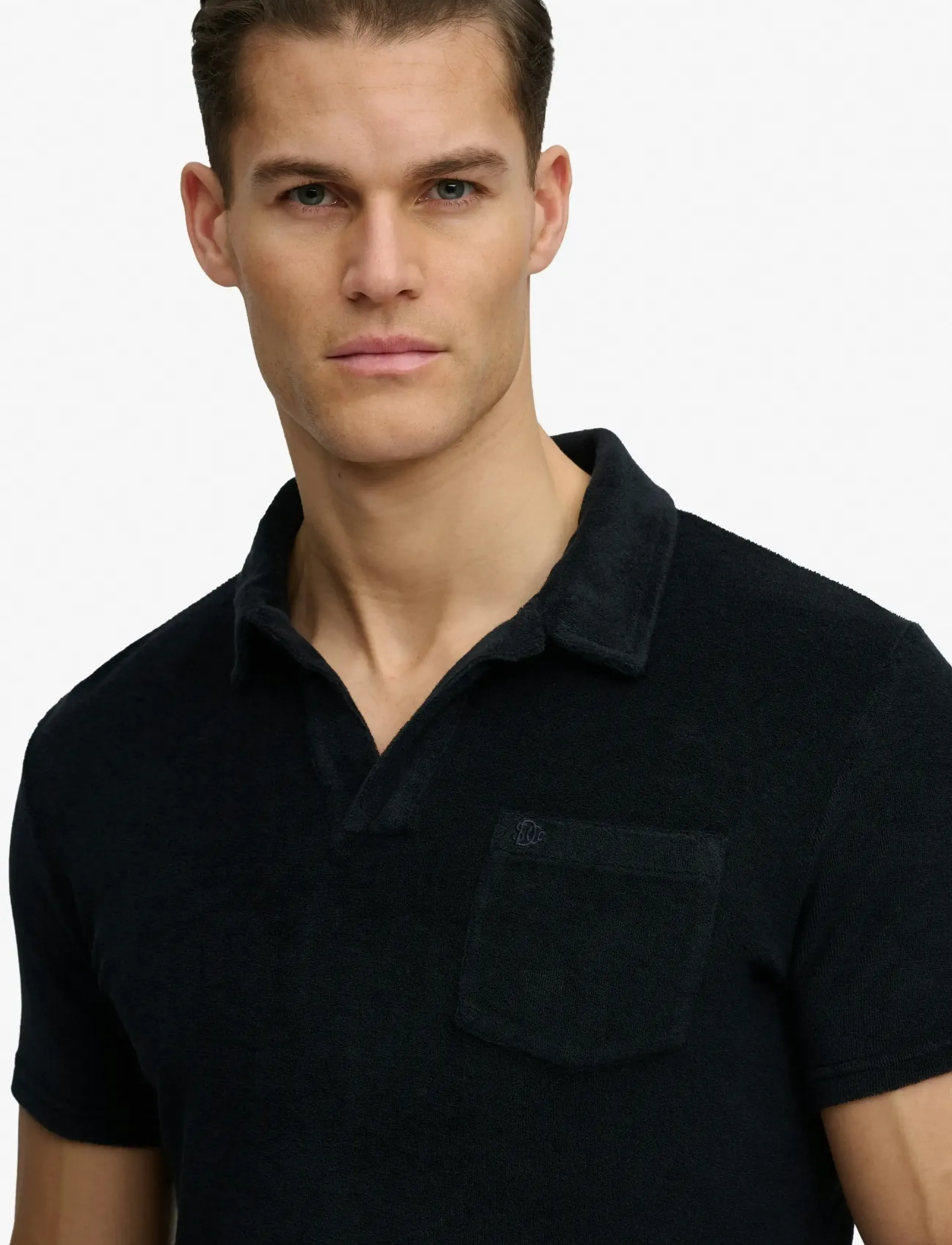 Superdry - TOWELLING POLO - short-sleeved polos - eclipse navy - 4