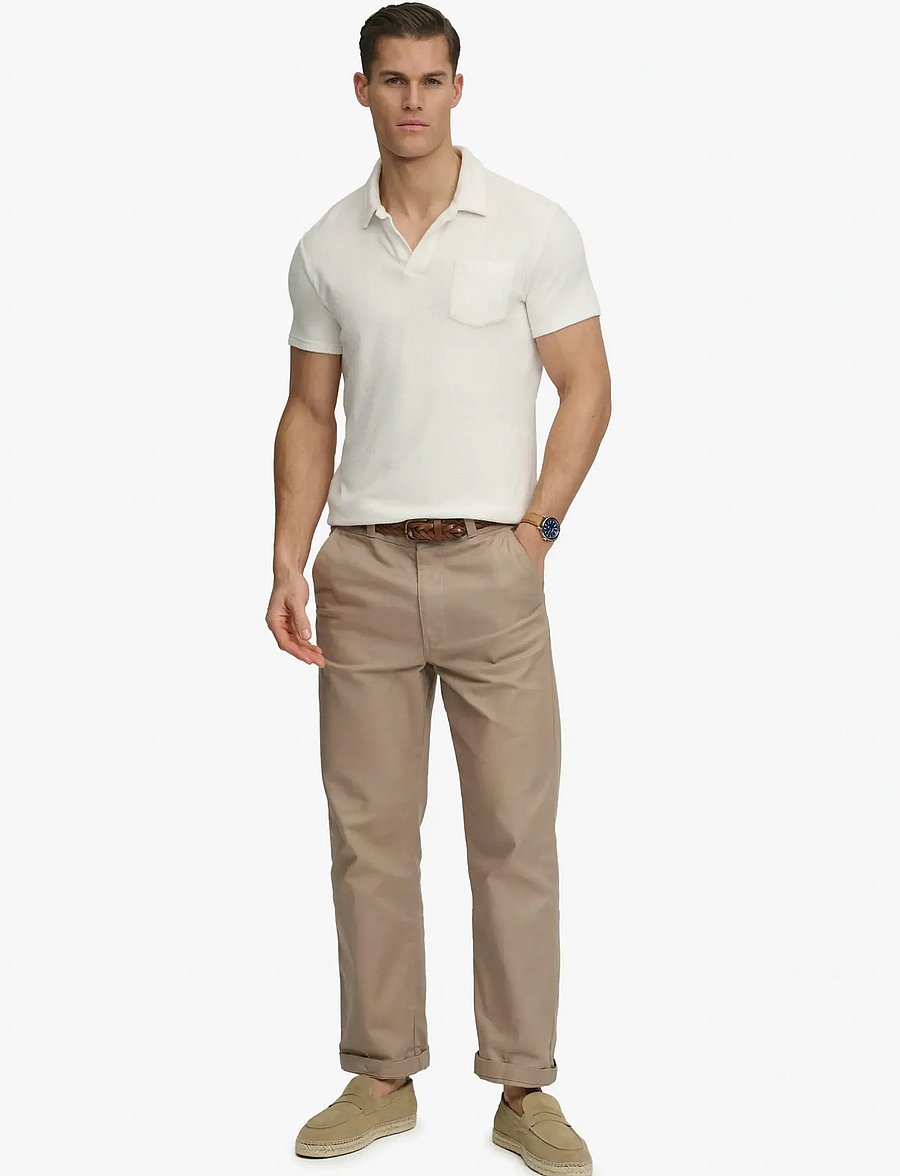 Superdry - TOWELLING POLO - short-sleeved polos - vintage off white - 3