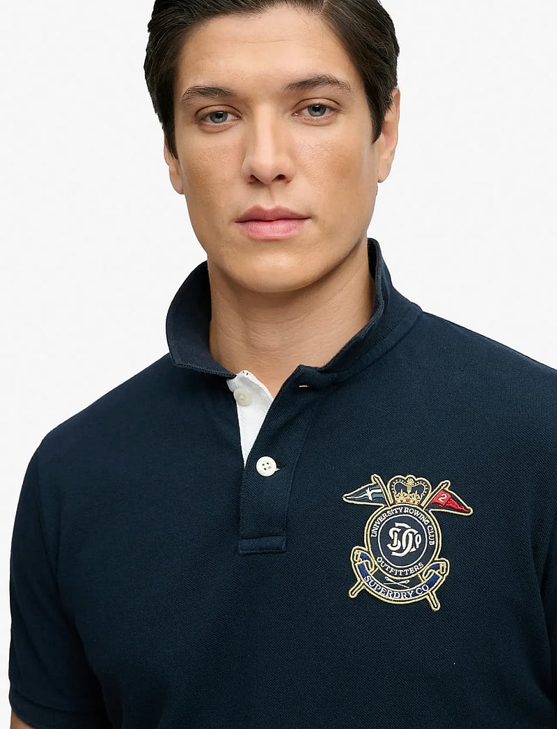 Superdry - CREST POLO - kurzärmelig - darkest navy - 4