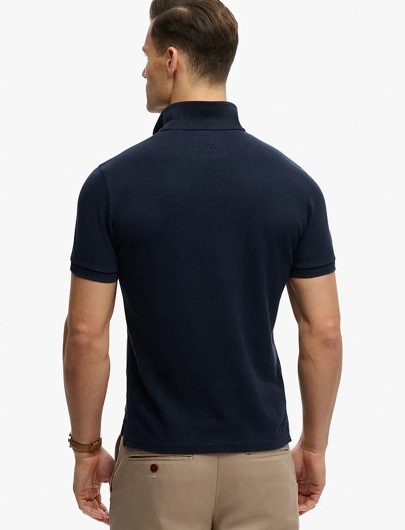 Superdry - CREST POLO - short-sleeved polos - darkest navy - 5