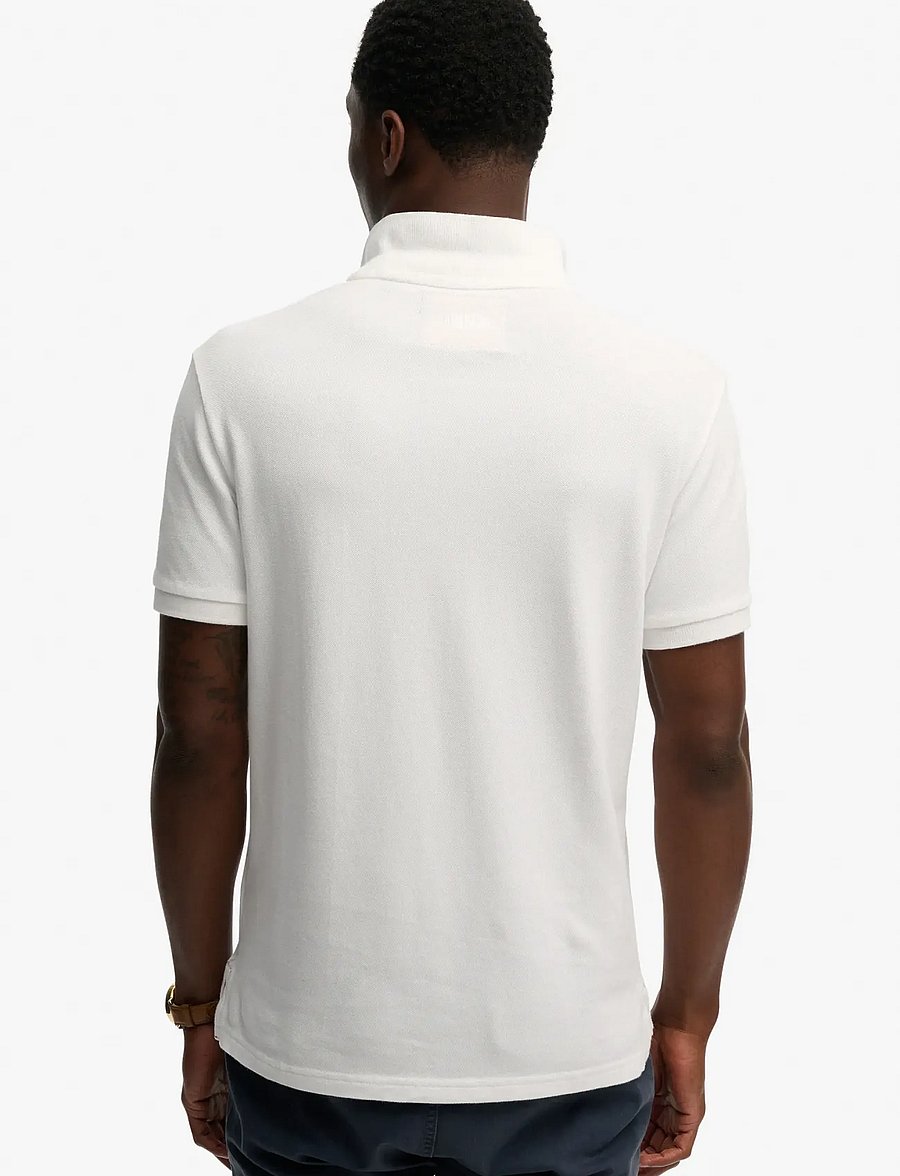 Superdry - CREST POLO - kortärmade pikéer - optic - 2