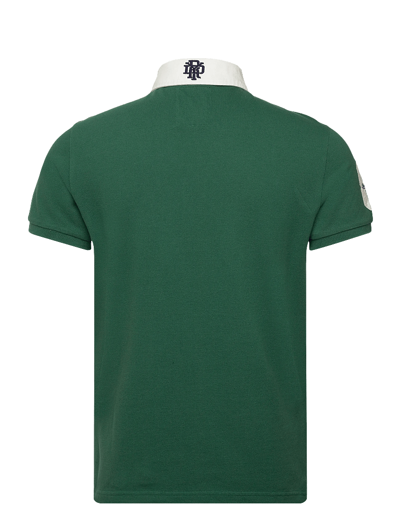Superdry - VINTAGE PIQUE RUGBY POLO - kurzärmelig - hunter green - 2