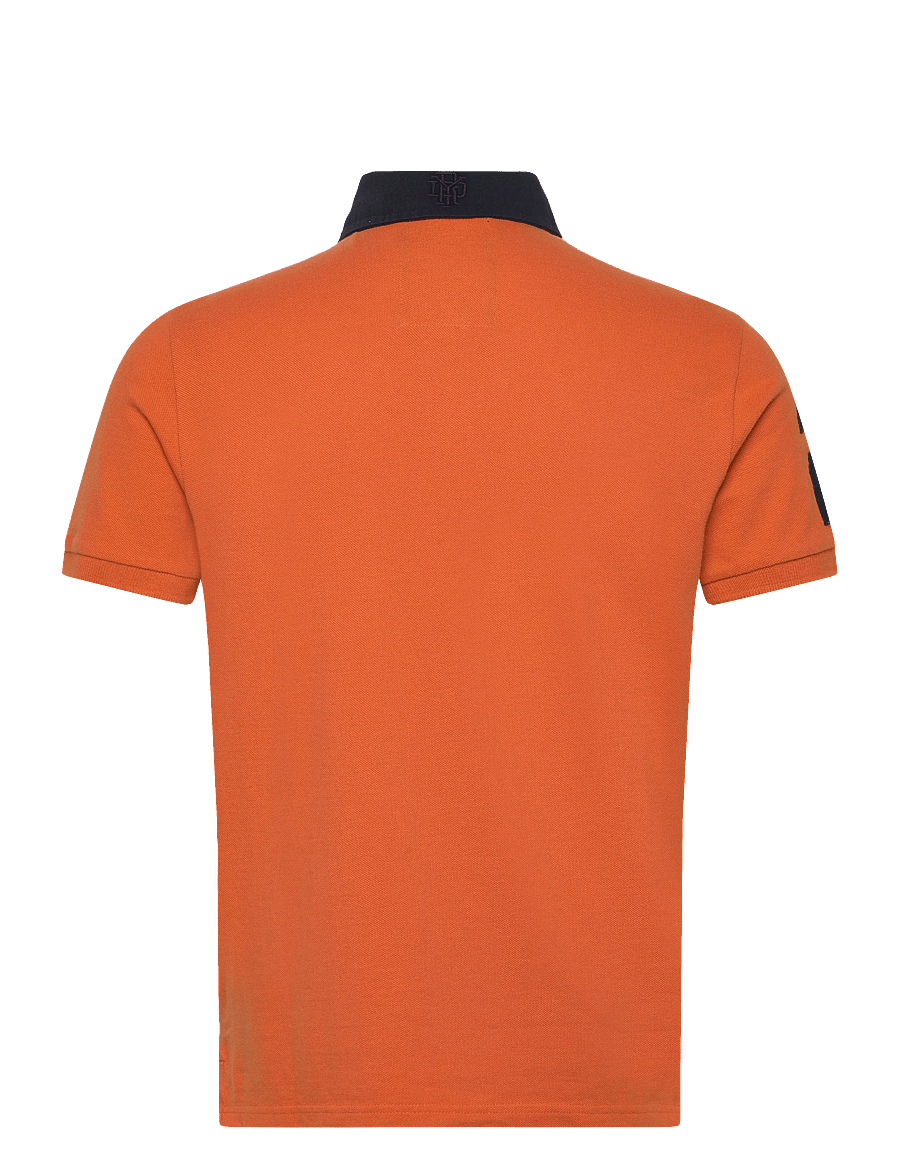 Superdry - VINTAGE PIQUE RUGBY POLO - short-sleeved polos - prep orange - 2