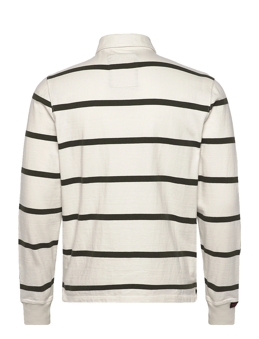 Superdry - VINTAGE ATHLETIC STRIPE RUGBY - langärmelig - athletic white stripe - 2