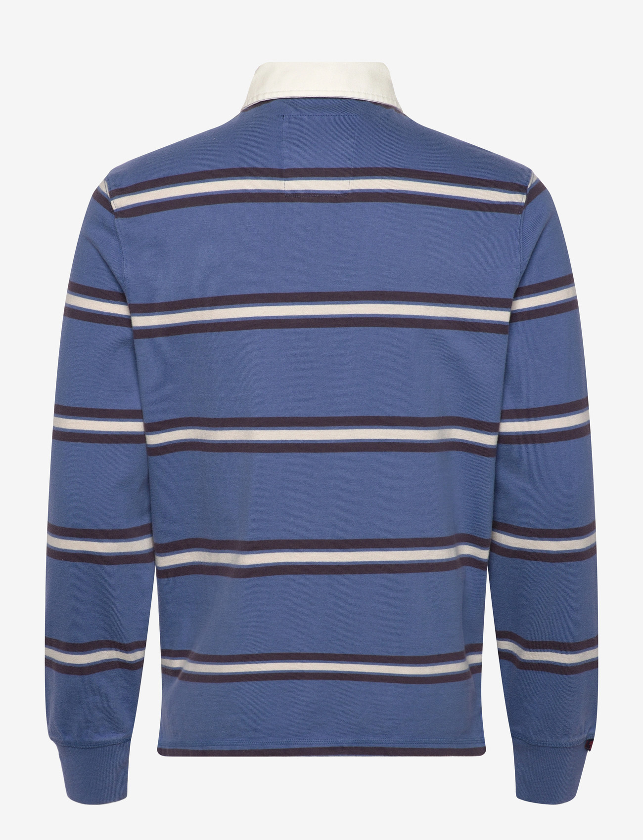 Superdry - VINTAGE ATHLETIC STRIPE RUGBY - langærmede poloer - blue stripe - 2