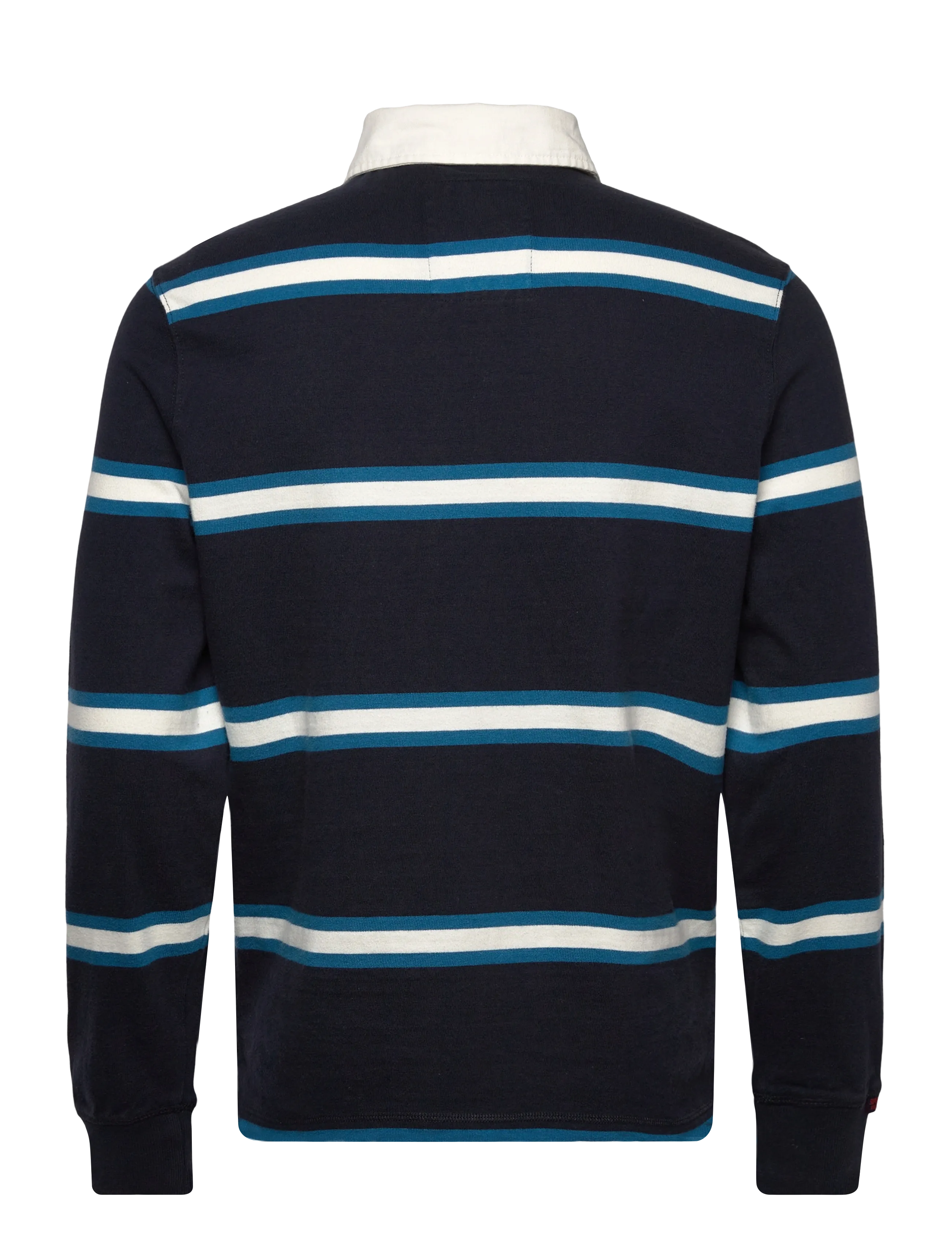 Superdry - VINTAGE ATHLETIC STRIPE RUGBY - langärmelig - navy stripe - 2
