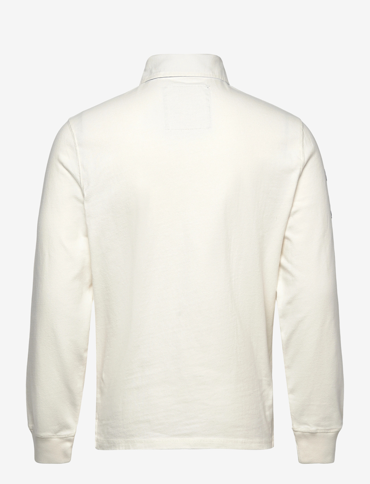 Superdry - DOUBLE EMBLEM RUGBY - langærmede poloer - chalk white - 2