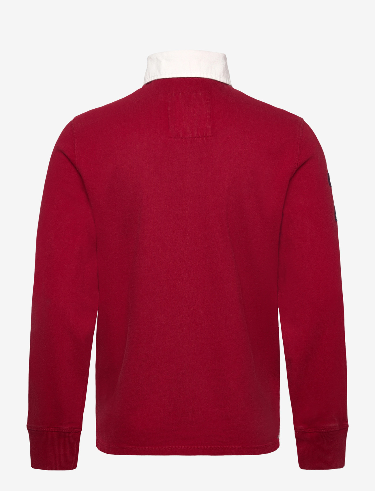 Superdry - DOUBLE EMBLEM RUGBY - pikkade varrukatega polod - prep red - 2