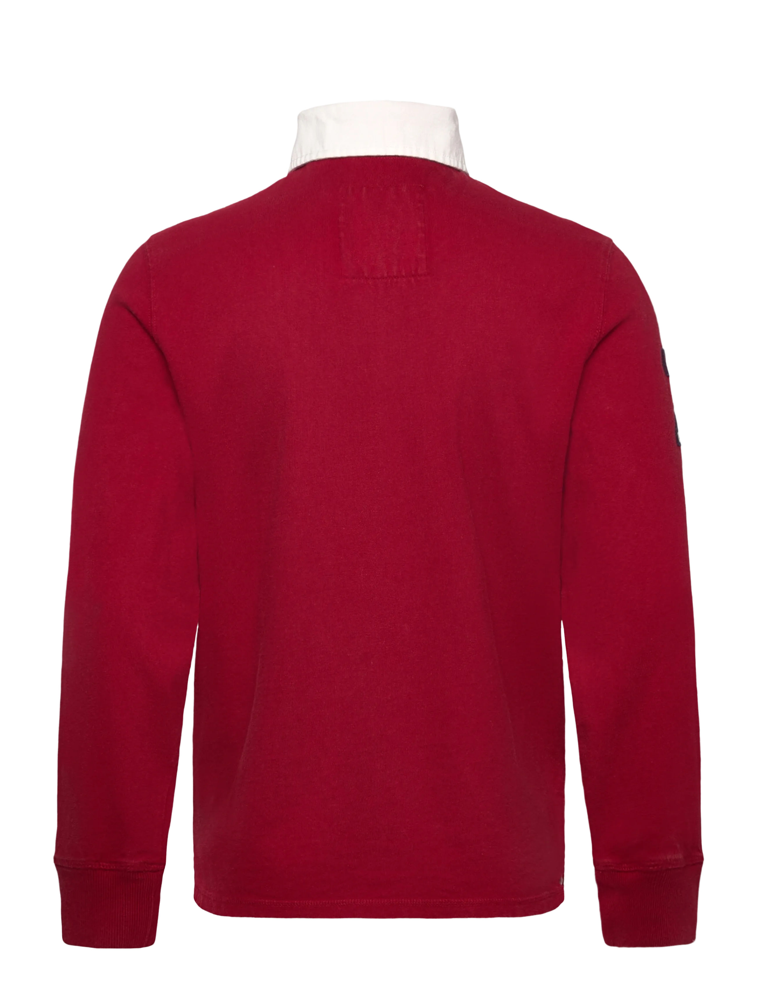 Superdry - DOUBLE EMBLEM RUGBY - long-sleeved polos - prep red - 2