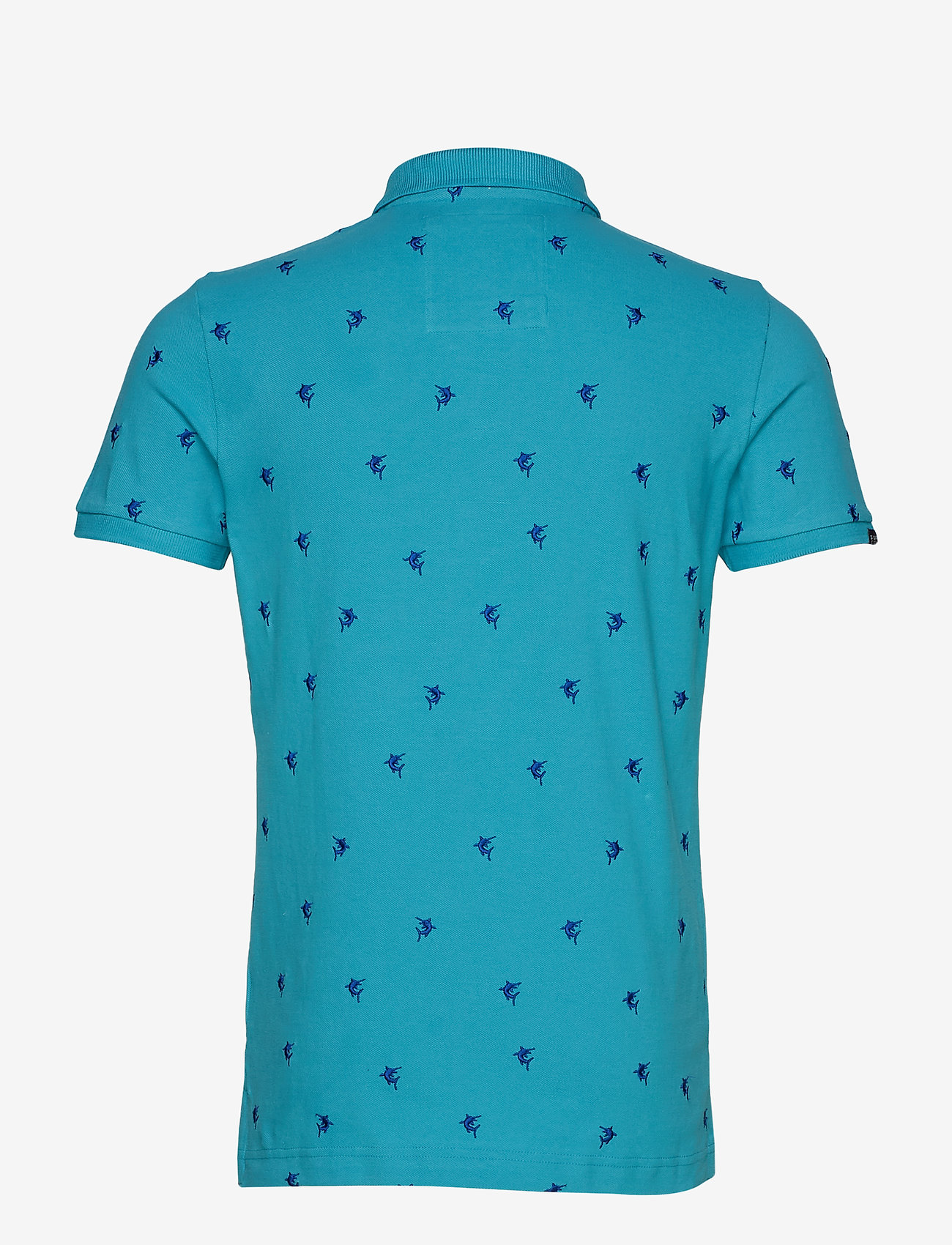 Superdry - BERMUDA CITY POLO - marlin petrol green - 1