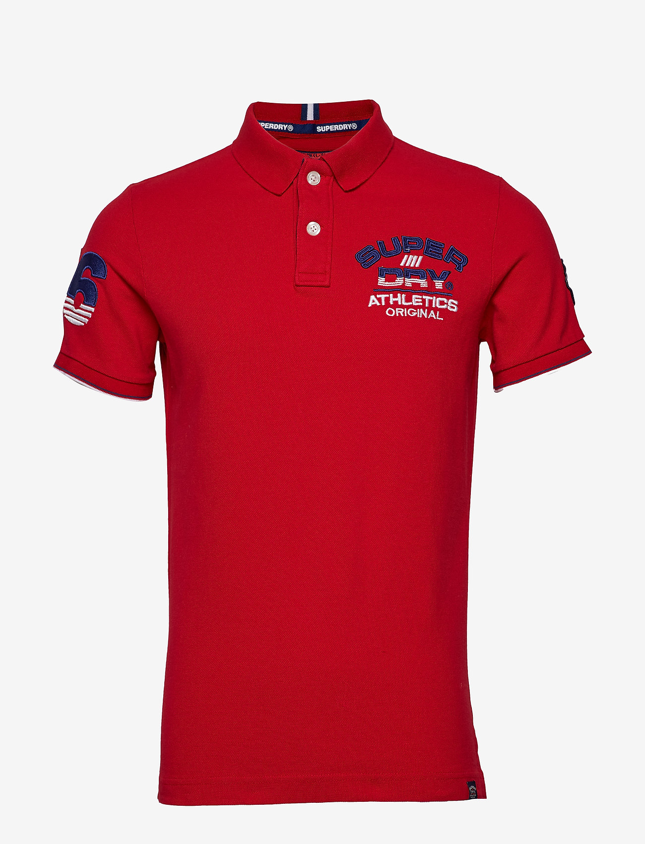 Superdry - SUPERSTATE CHAMPION POLO - hype red - 0