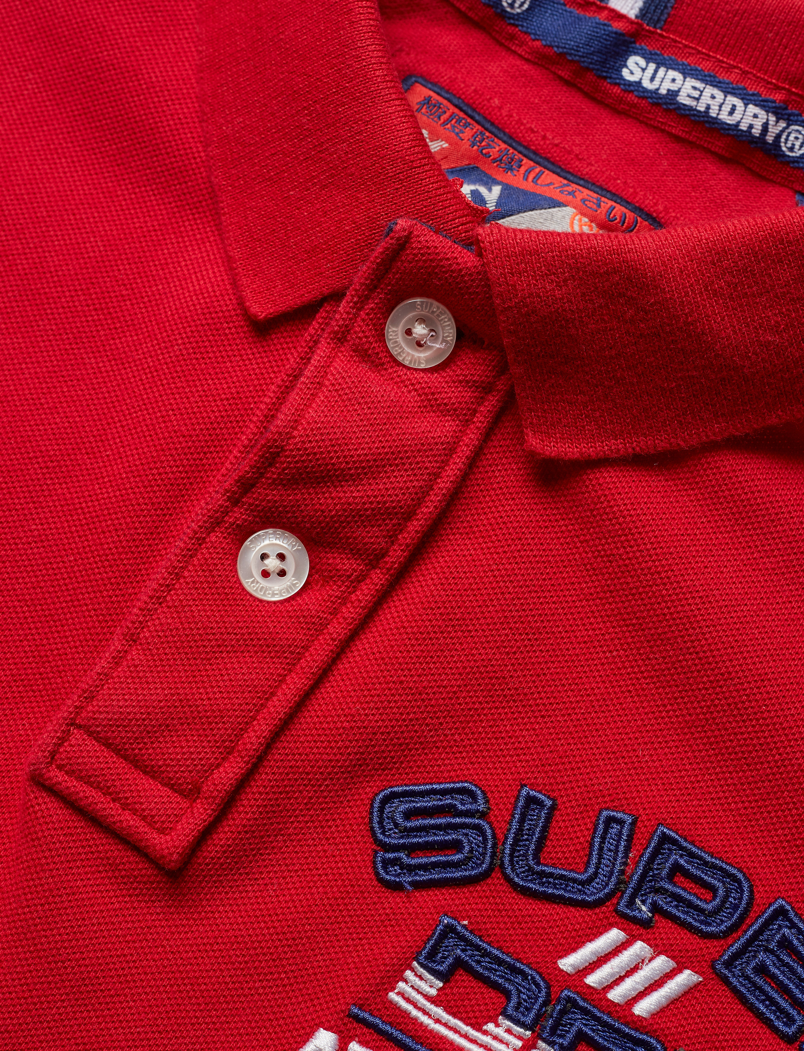 Superdry - SUPERSTATE CHAMPION POLO - hype red - 4