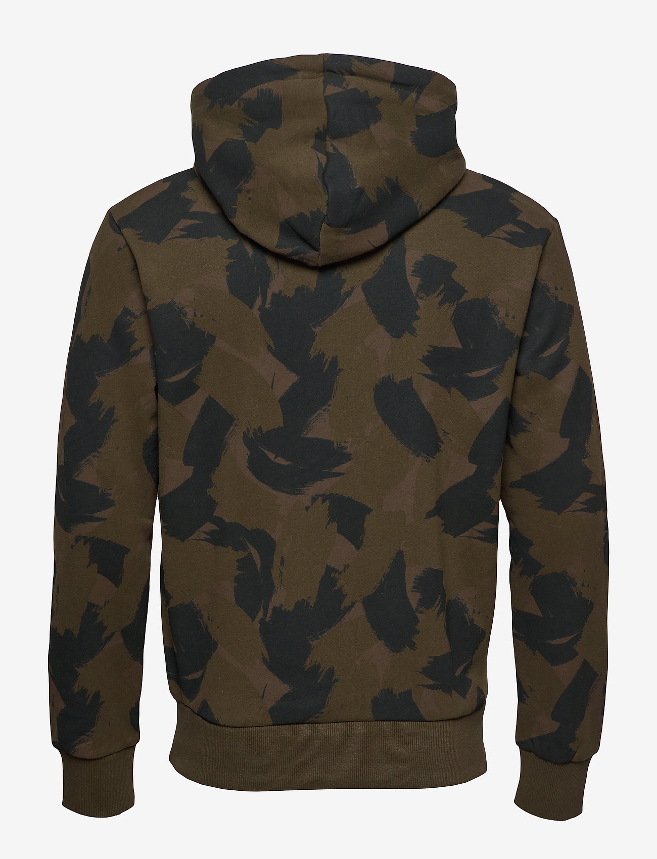 Superdry - VL SWEAT SHIRT STORE AOP HOOD - oil green - 1