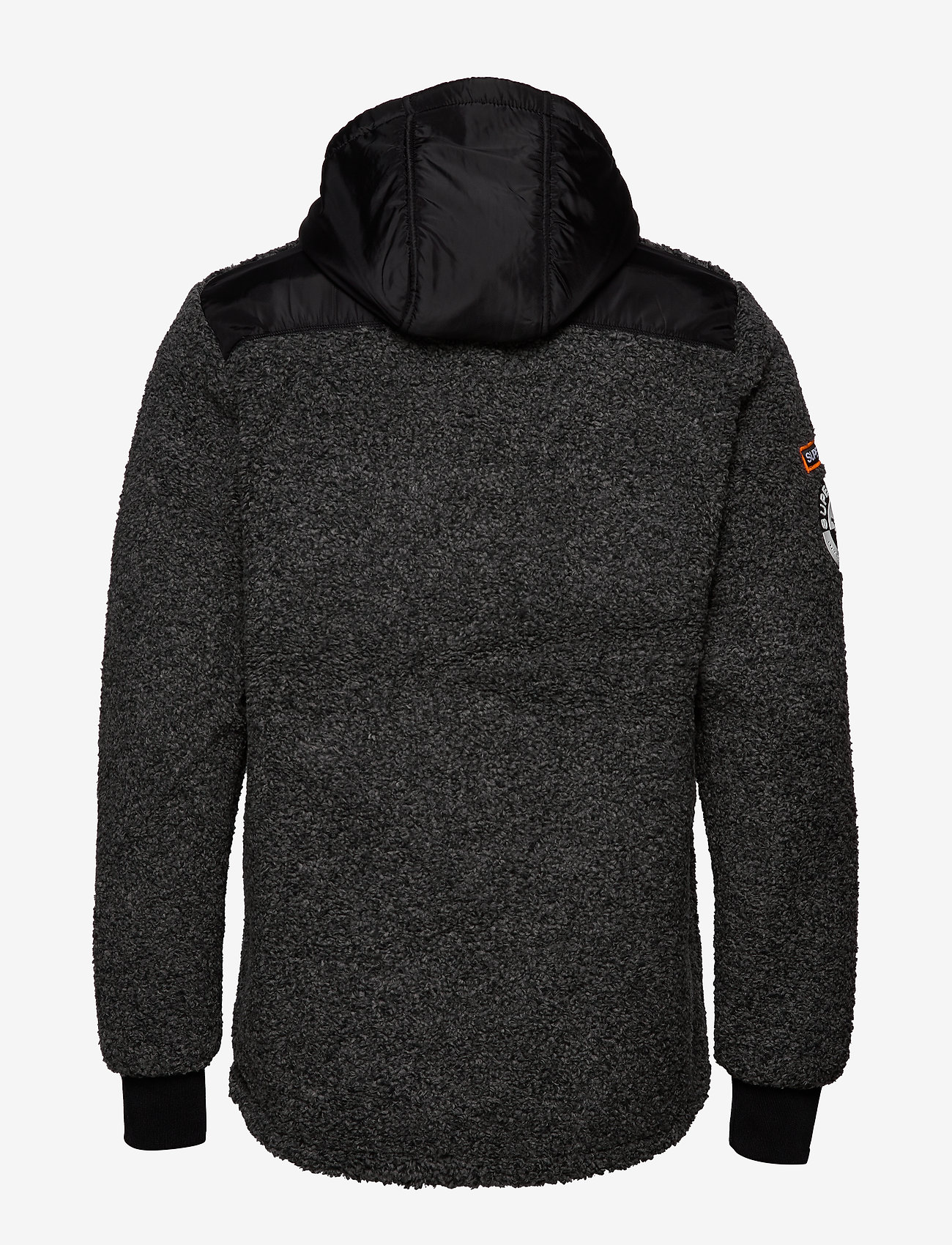 Superdry - MOUNTAIN SHERPA ZIPHOOD - dark grey marl - 5