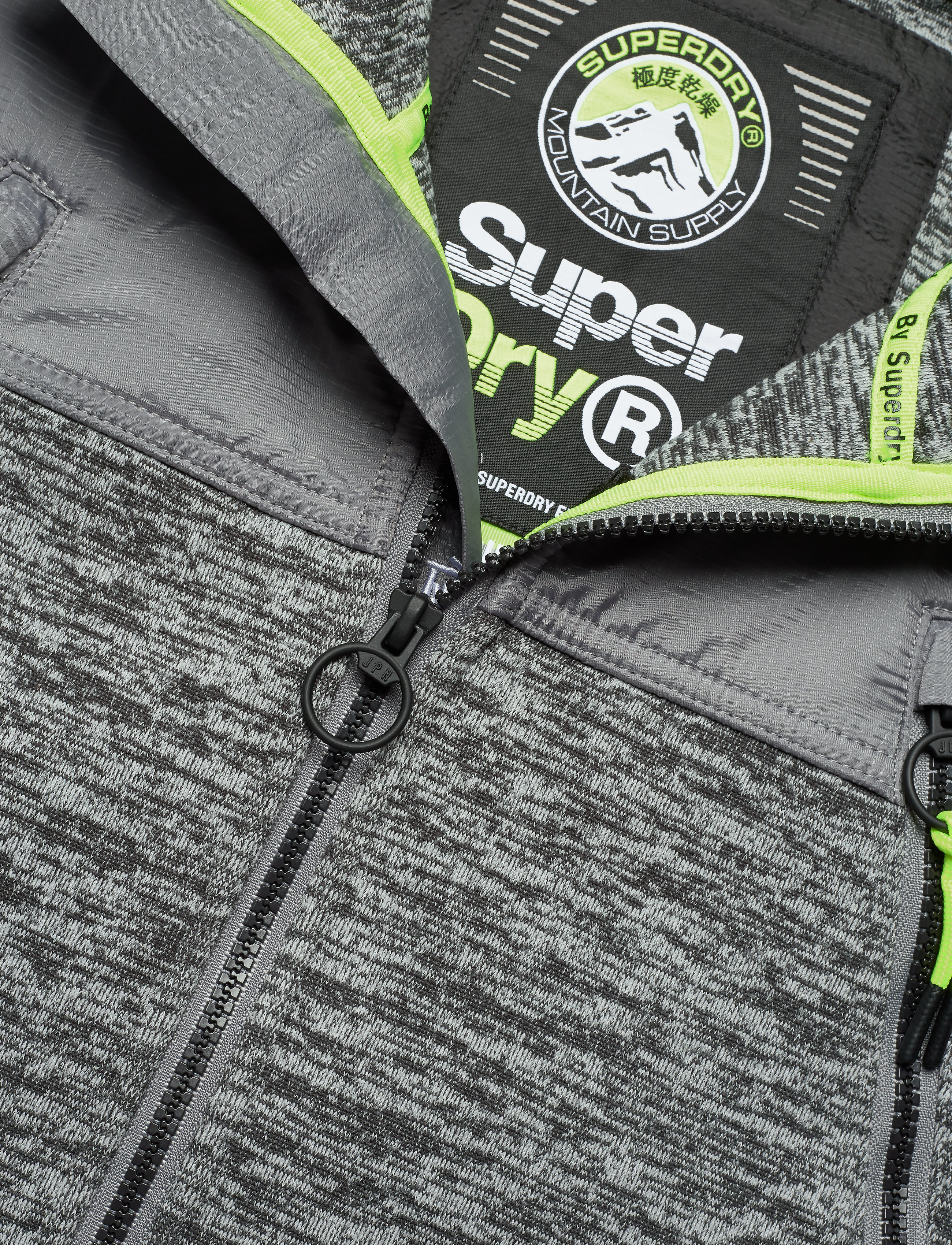 Superdry - MOUNTAIN ZIPHOOD - grey granite marl - 4
