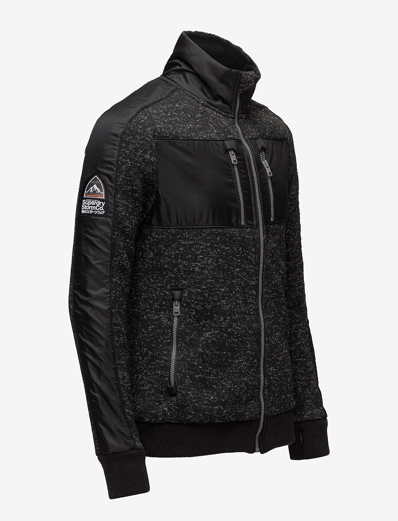 Superdry - STORM TRACK TOP - gritty black - 3