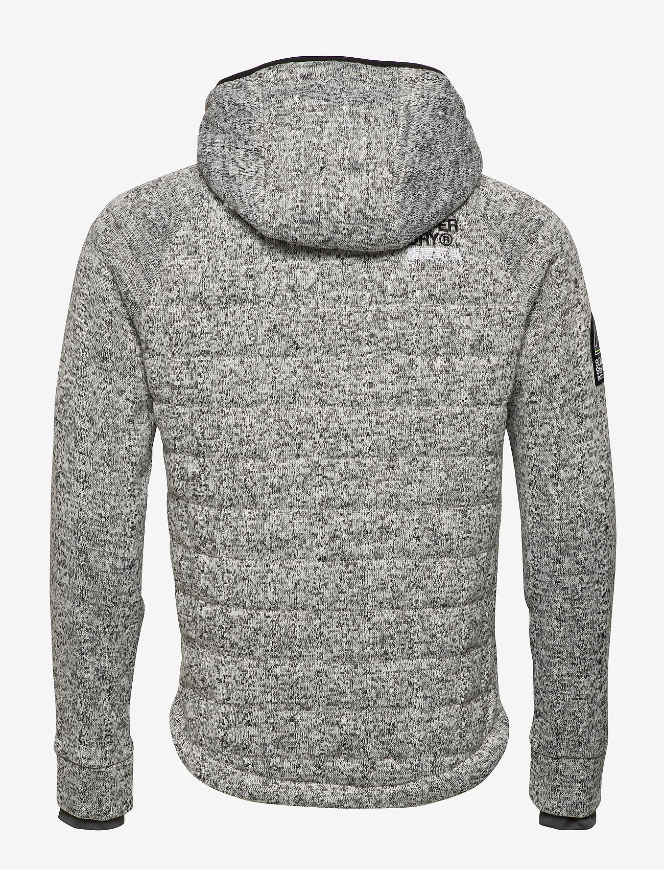 Superdry - STORM QUILTED ZIPHOOD - grey granite marl - 2