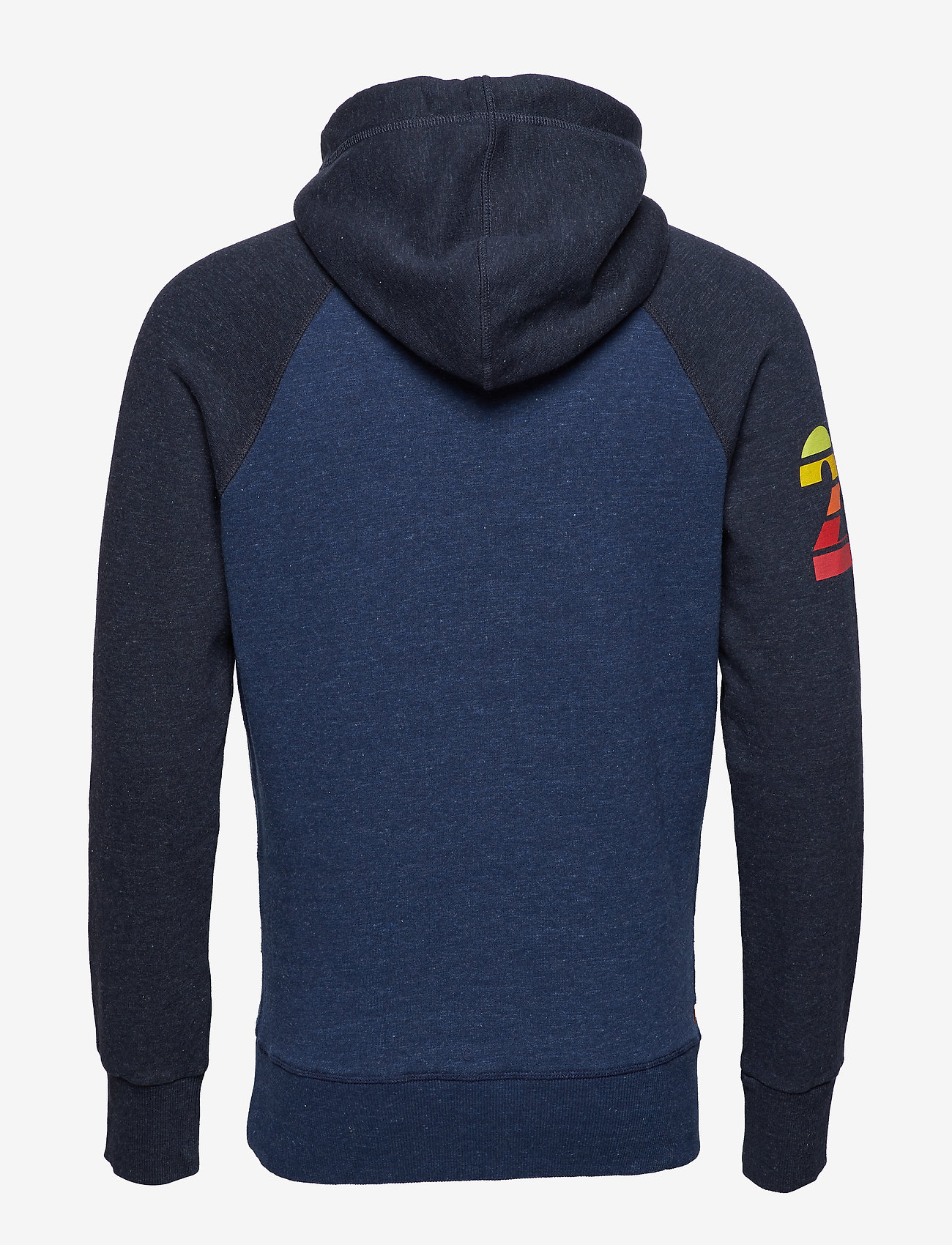 Superdry - SD SURF CLUB RAGLAN HOOD - highland blue grindle - 1