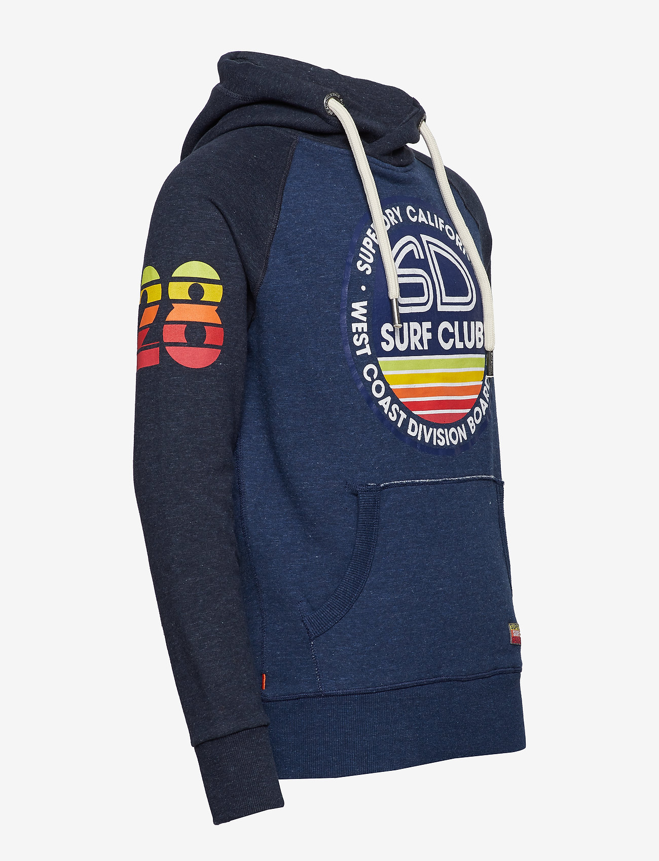 Superdry - SD SURF CLUB RAGLAN HOOD - highland blue grindle - 2