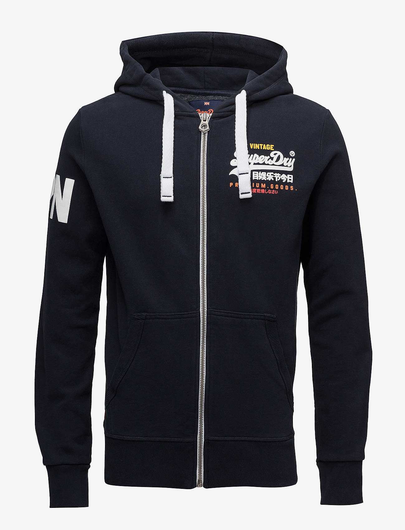 Superdry - PREMIUM GOODS ZIPHOOD - stadium navy - 0