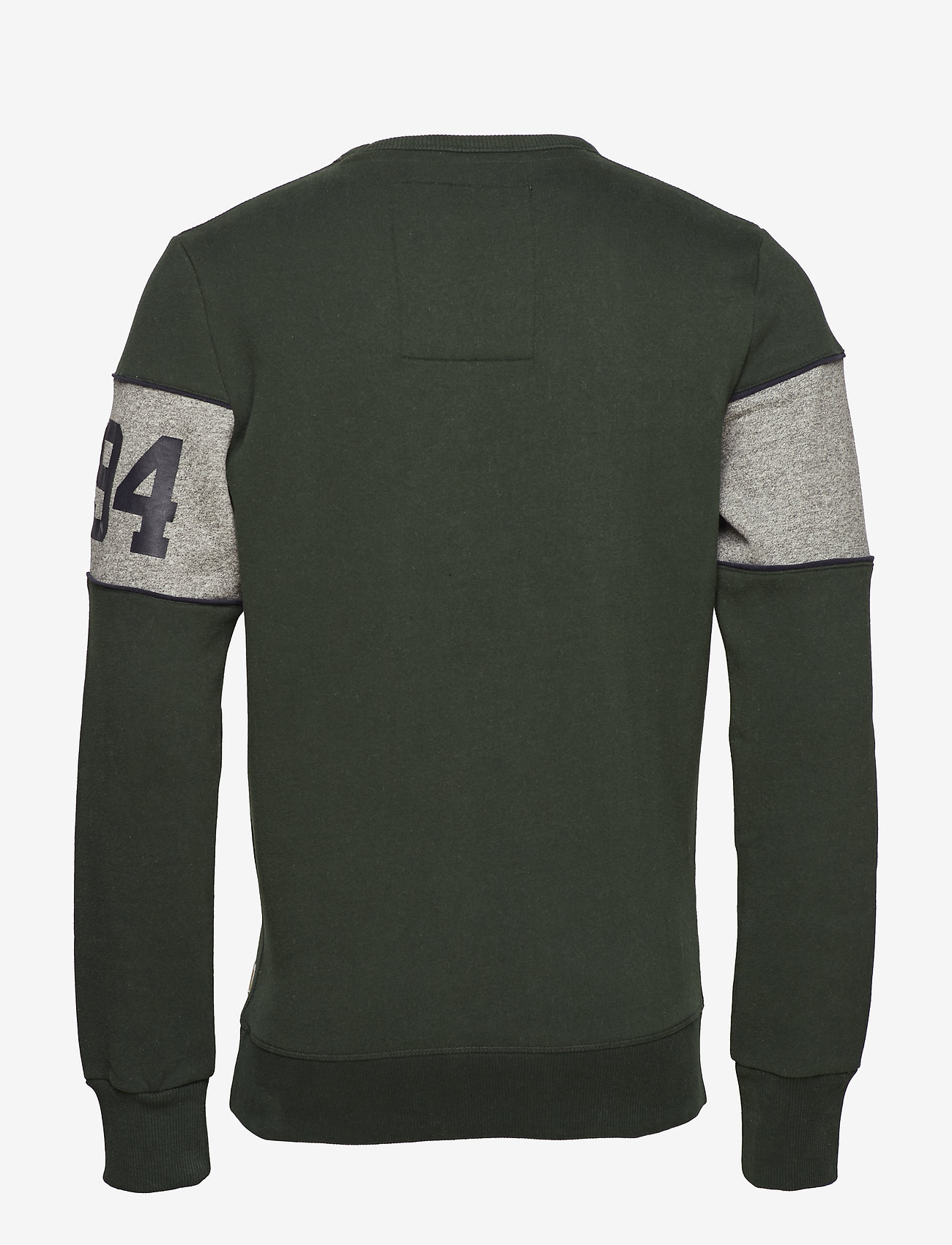 Superdry - TRIPLE DROP TRACK CREW - drktintabgreen/podiummidgrygrt - 1