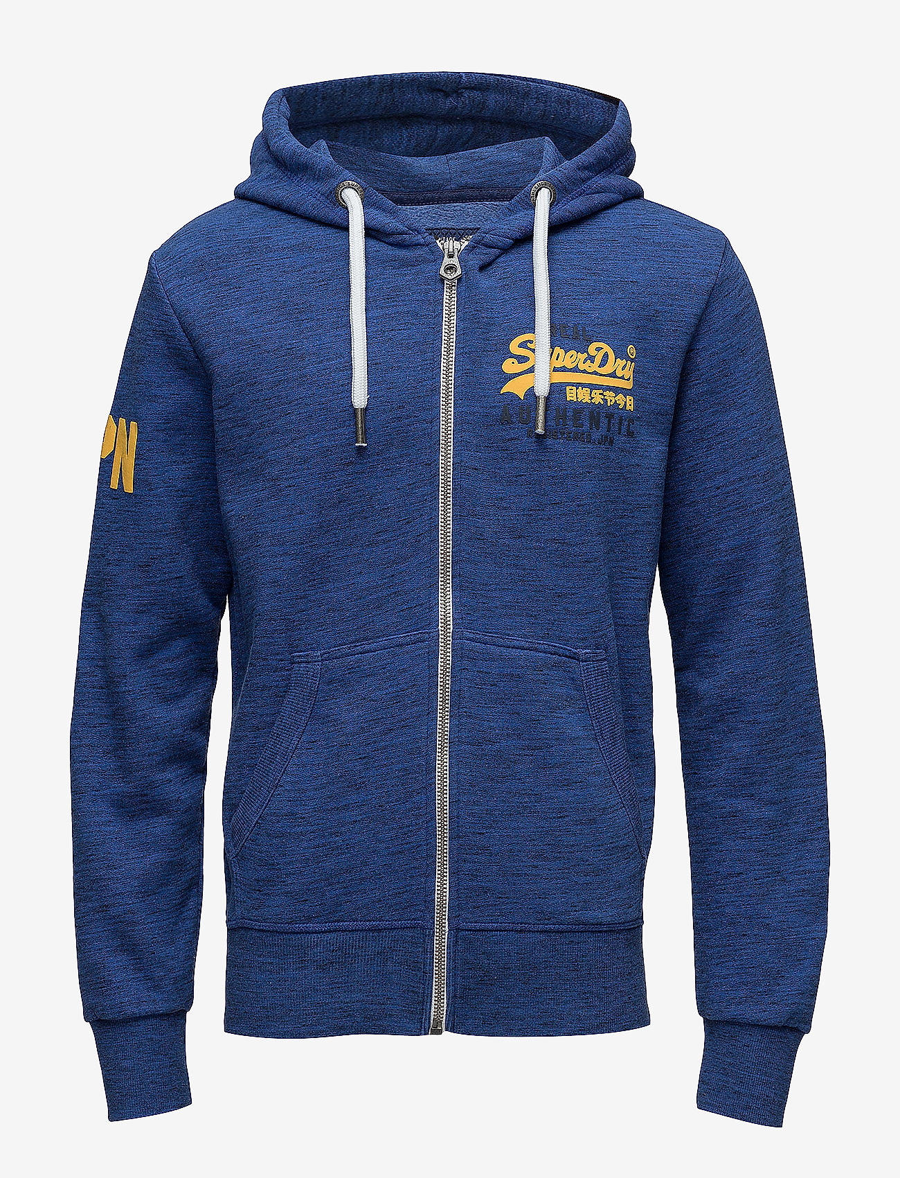 Superdry - VINTAGE AUTHENTIC DUO ZIPHOOD - portland cobalt grit - 0