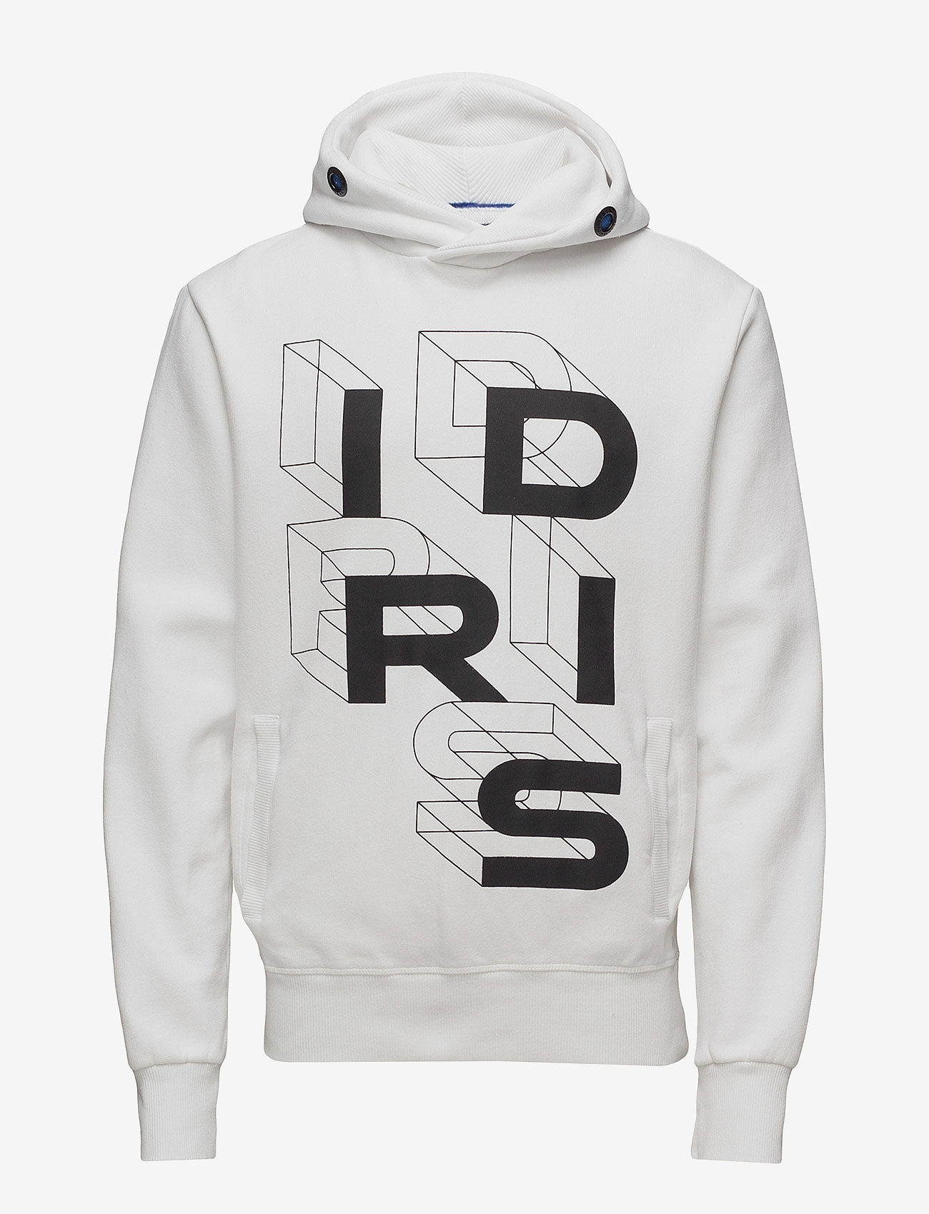 Superdry - IE ICONIC GRAPHIC HOOD - optic - 0