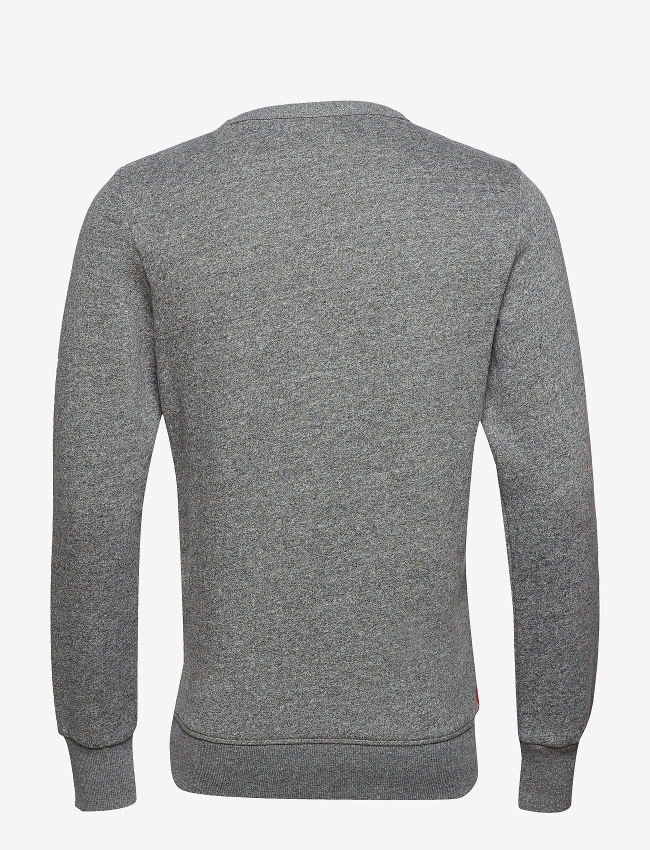 Superdry - VINTAGE LOGO PANEL STRIPE CREW - phoenix grey grit - 1